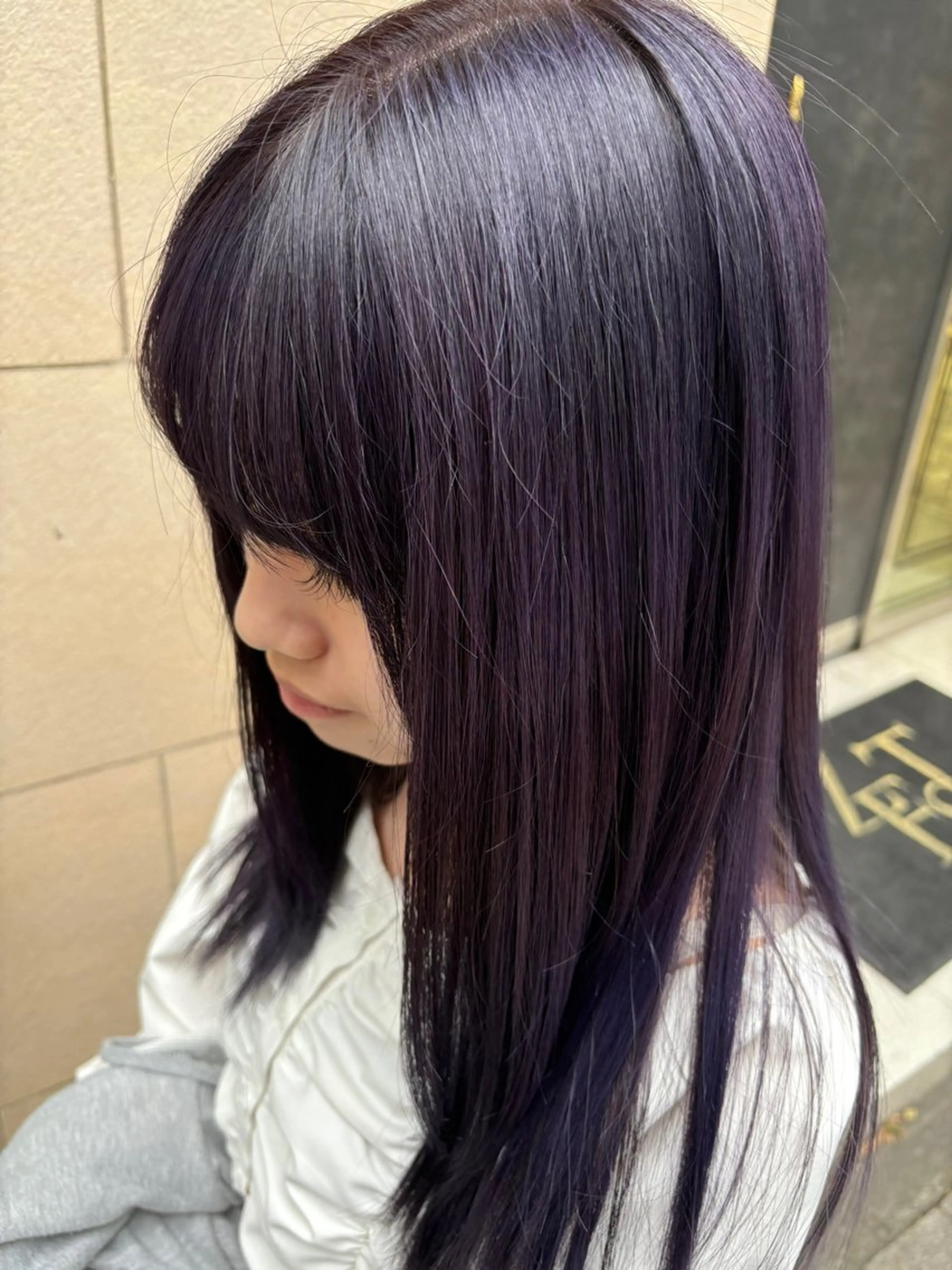 ロング ヘアカラー トリートメント 透明感つやカラー／ れい🇰🇷のその他イメージ