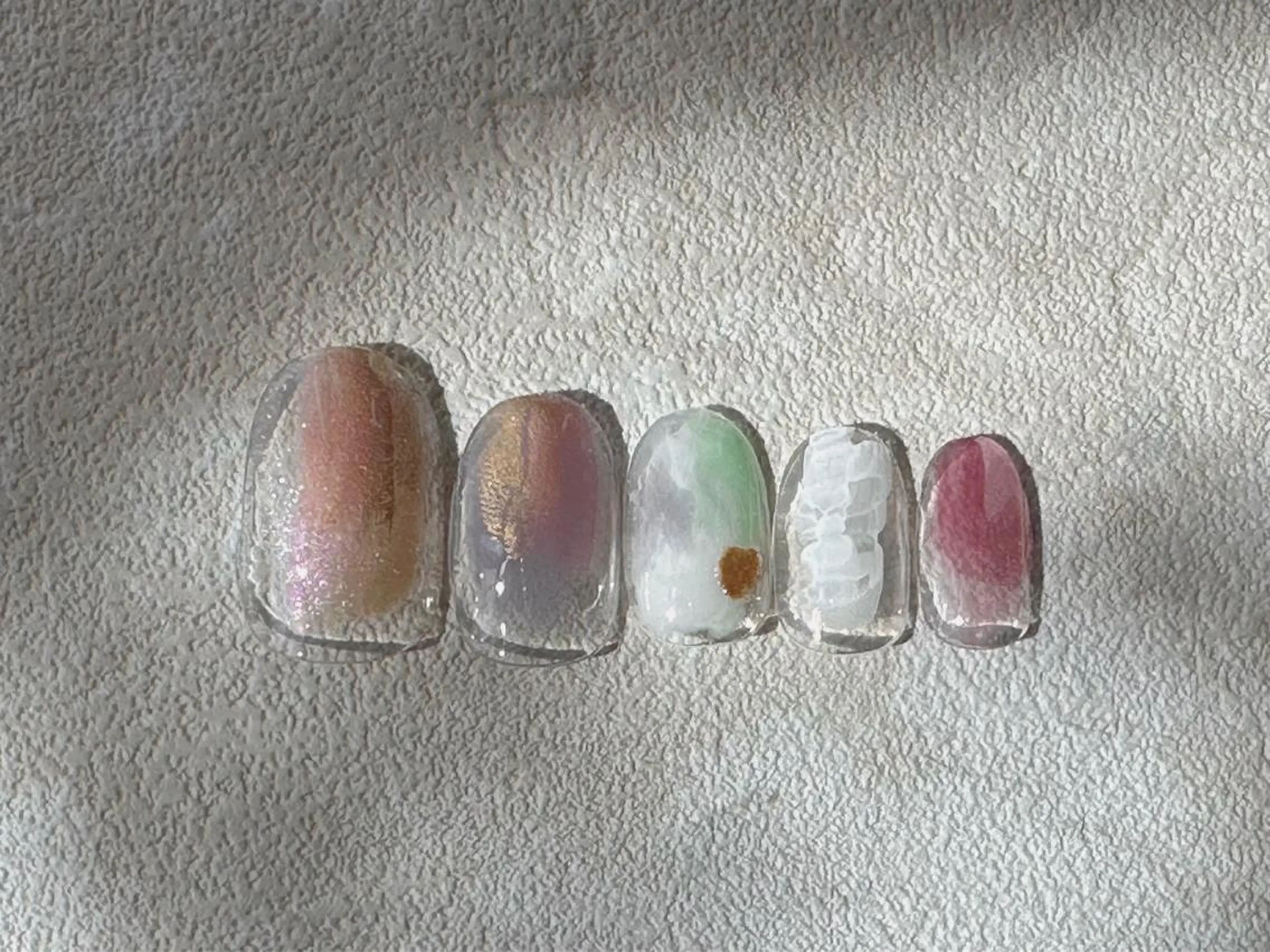 ネイル 春ネイル ハンドネイル Nail Katoのネイルデザイン