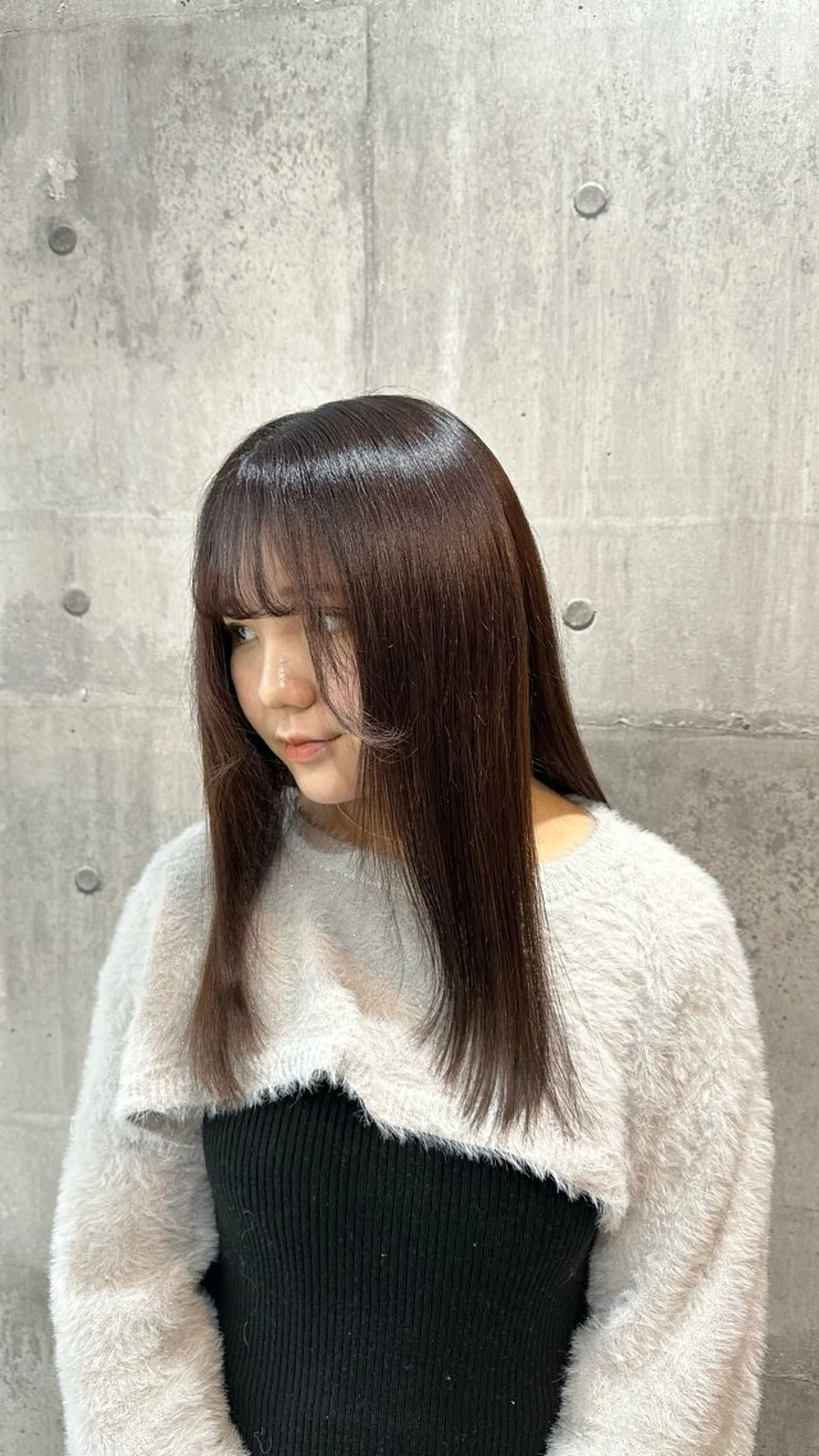 ロング ロングレイヤー 顔周りカット レイヤーカット ロング 宮本 滉也のヘアスタイル