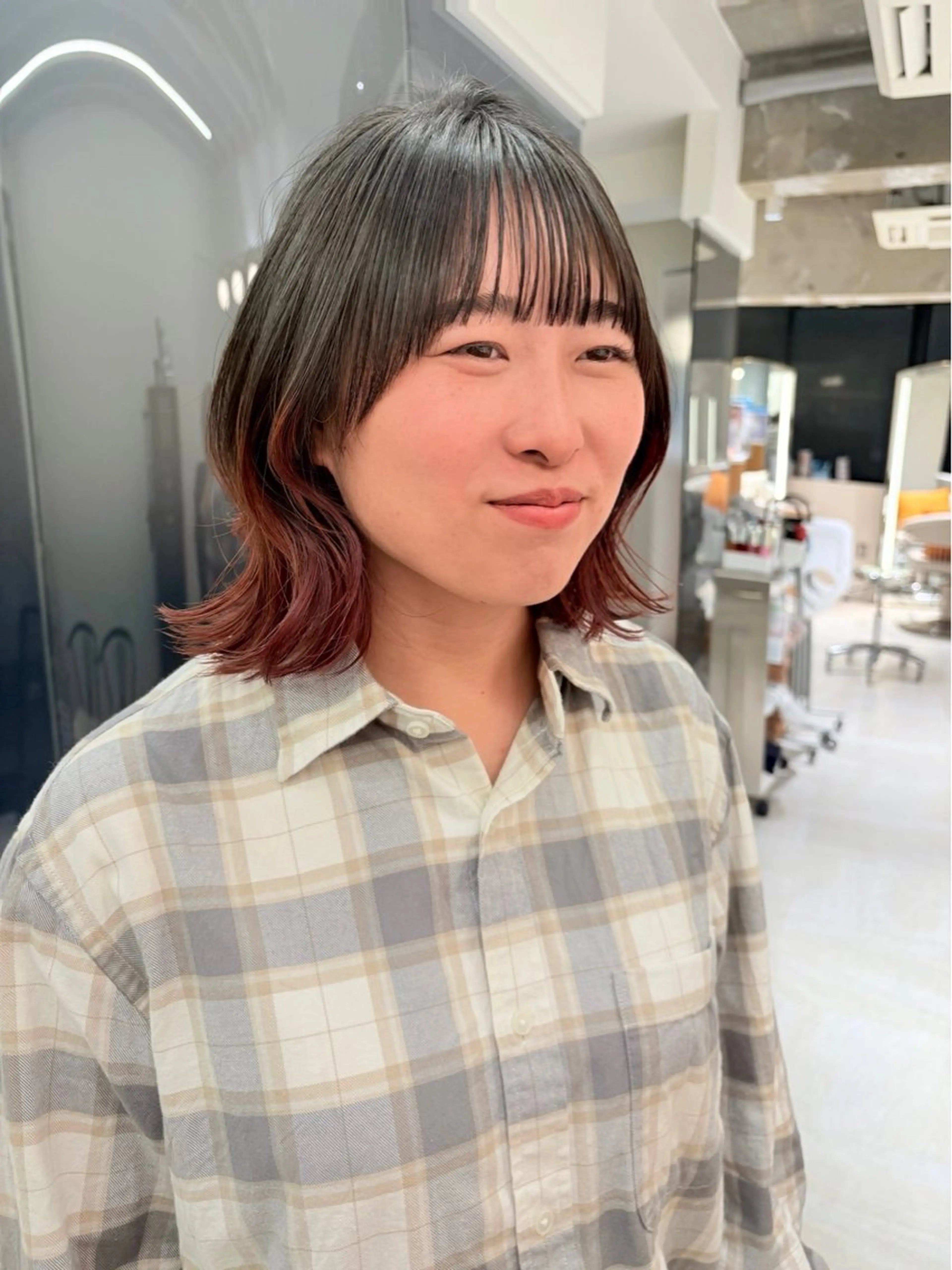 🫧【ケアブリーチ変更可🎀】デザインカラー🫧の写真