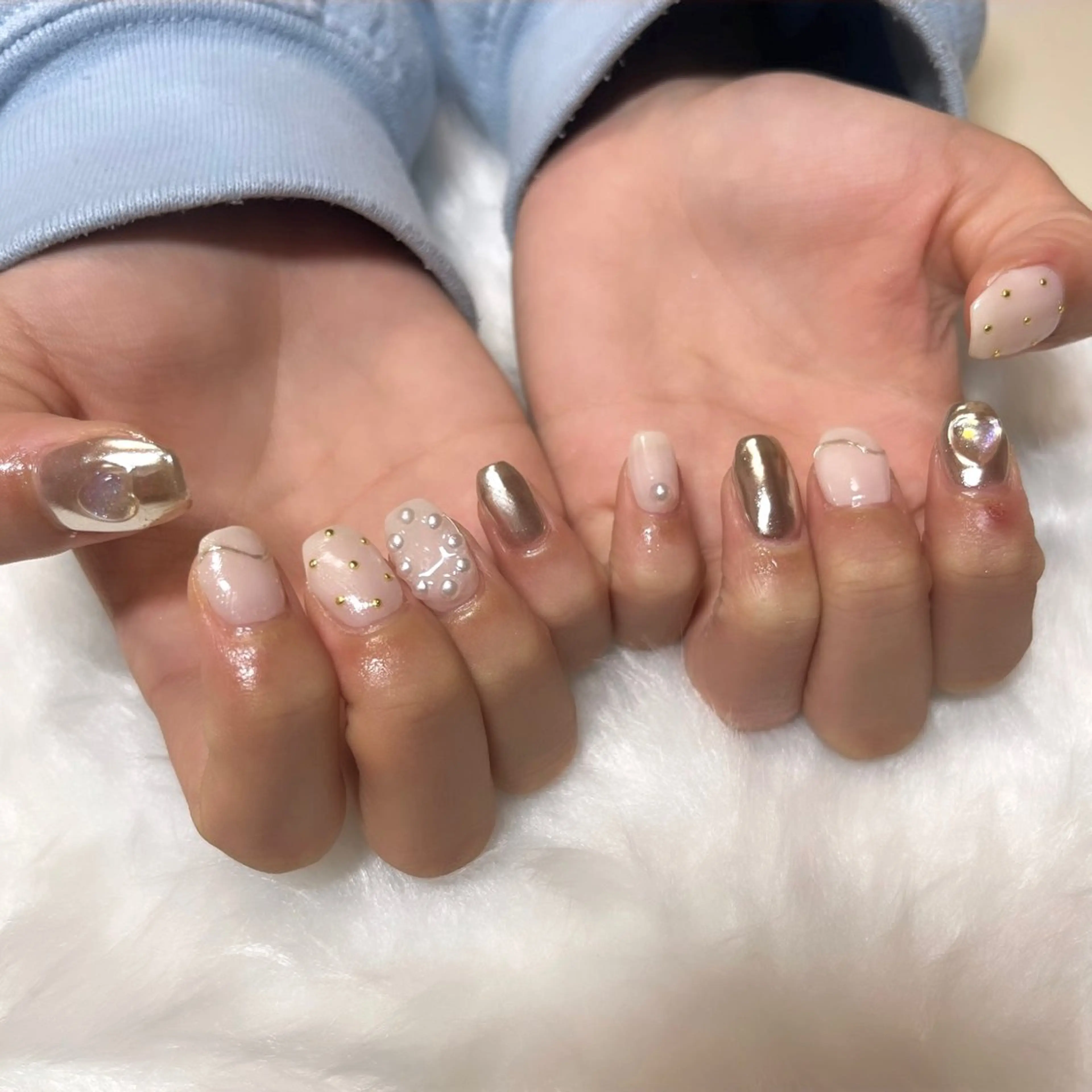 ネイル 持ち込み ハンドネイル nail salon orchidのネイルデザイン