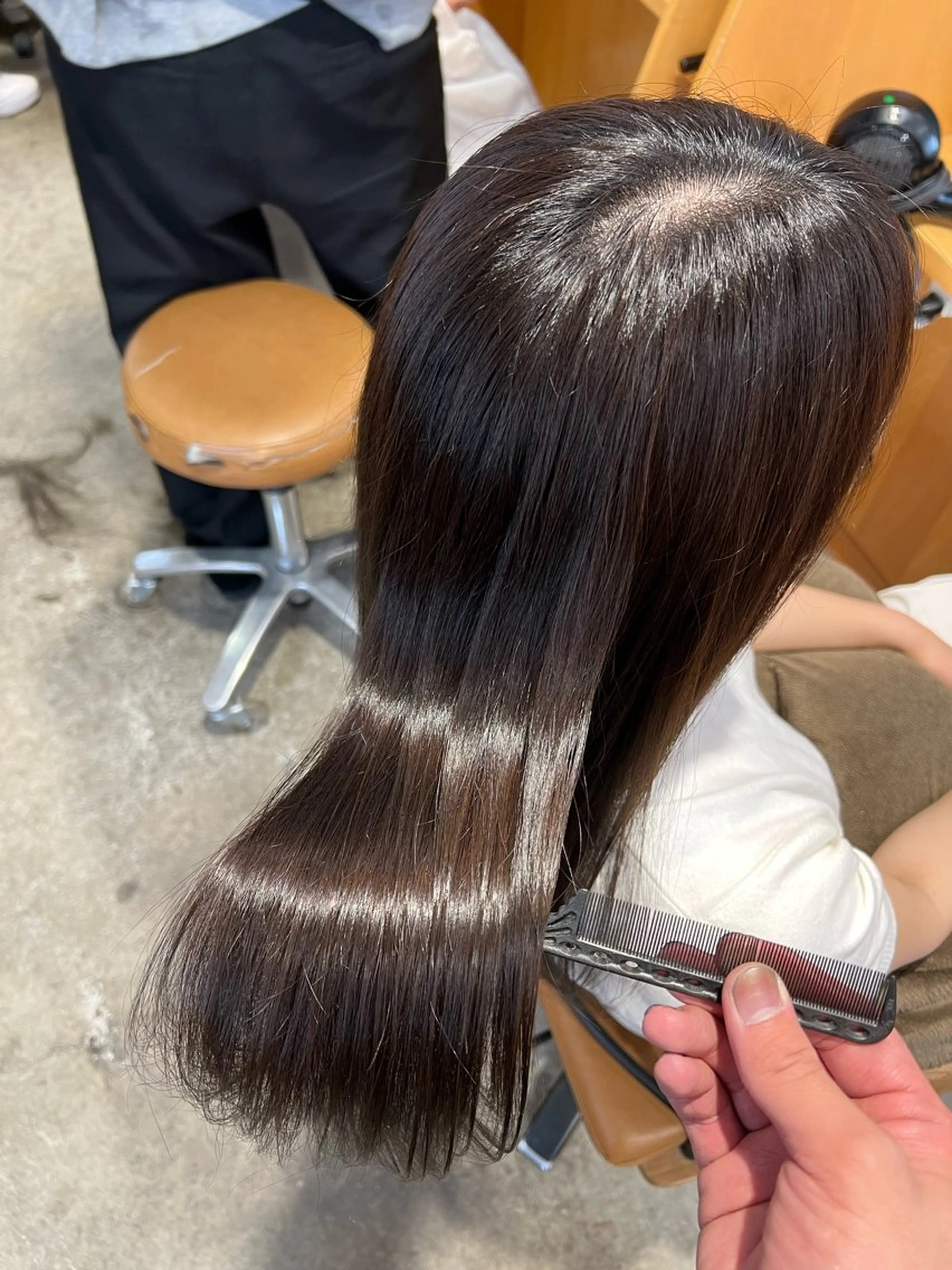 ロング カット ヘアカラー トリートメント ✨艶髪✨ 透明感カラー　Rinのヘアスタイル
