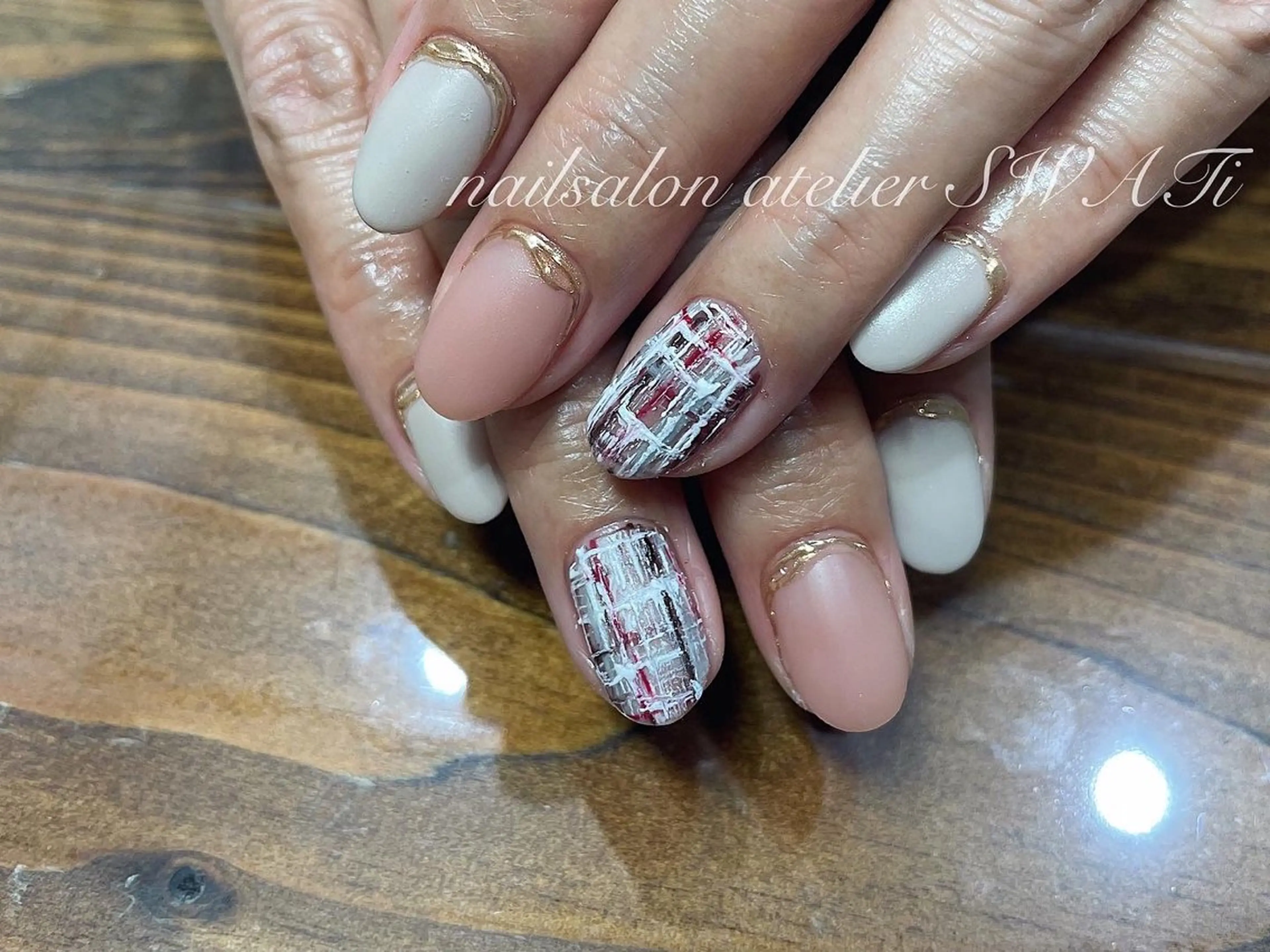 ネイル アートネイル ハンドネイル ヘアーサロン大野所属・nailsalon SWATiのネイルデザイン