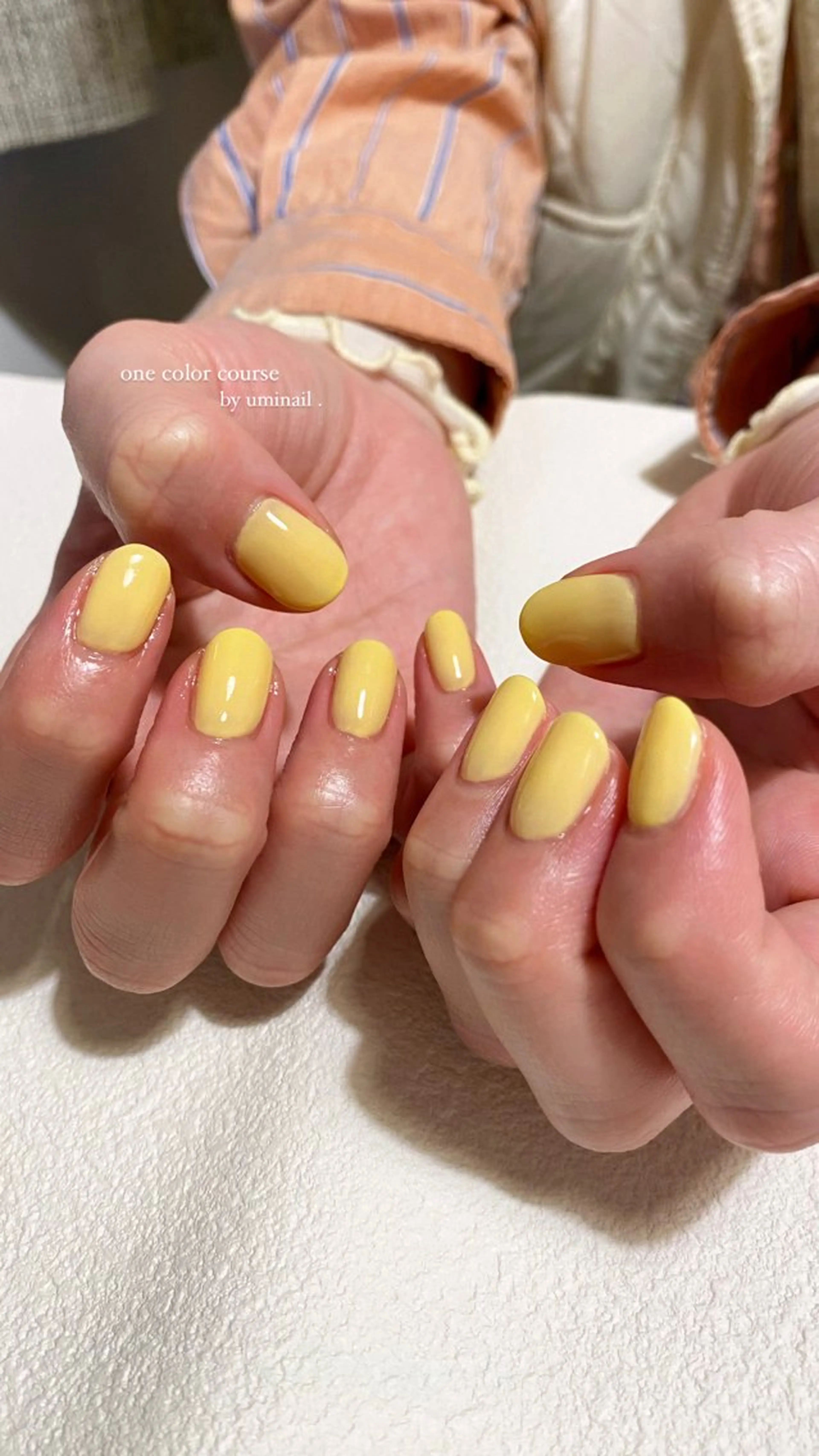 ネイル ワンカラーネイル umi nailのネイルデザイン