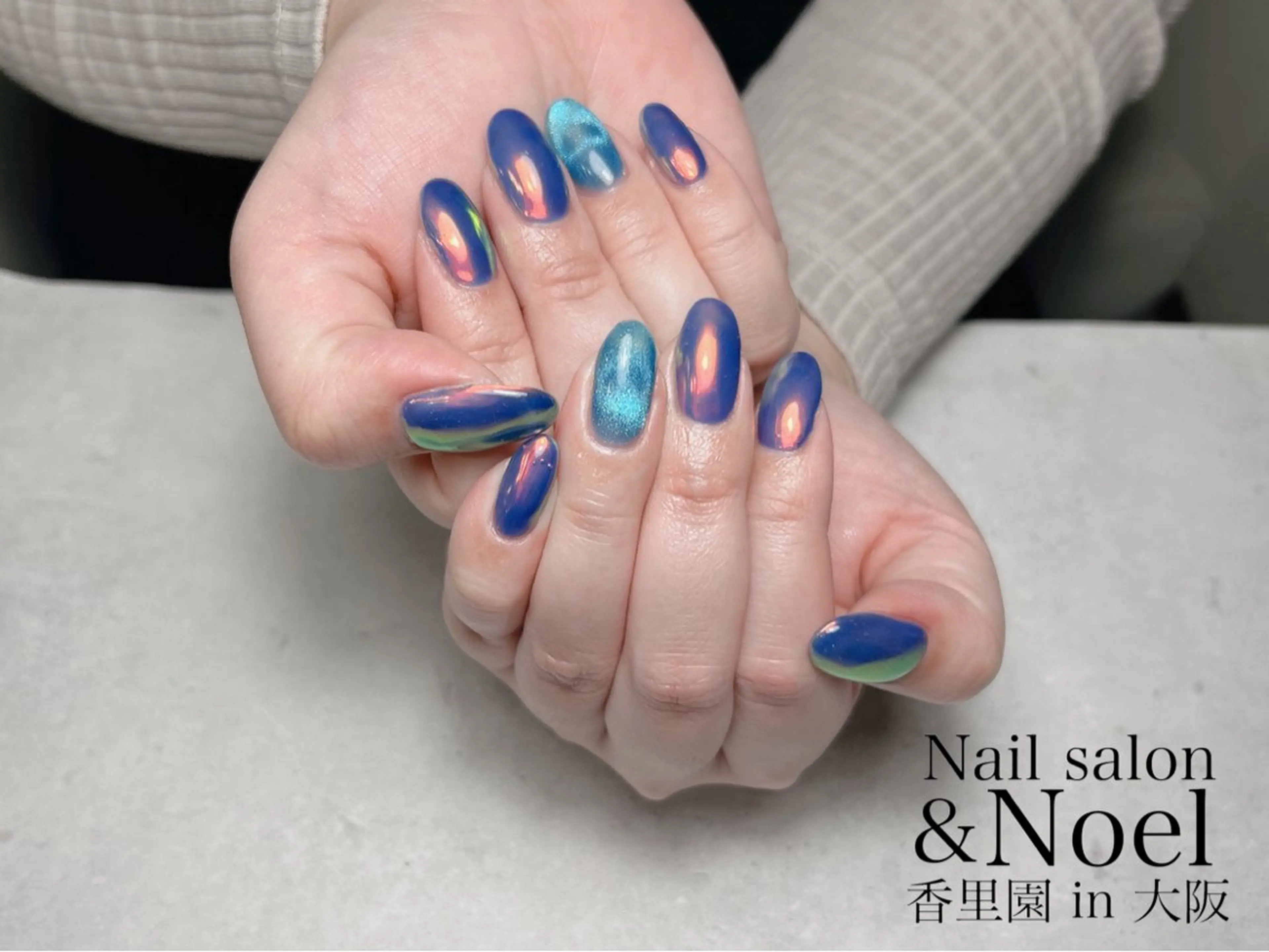 ネイル ハンドネイル Nailsalon  &Noel所属・もも 🍑のネイルデザイン