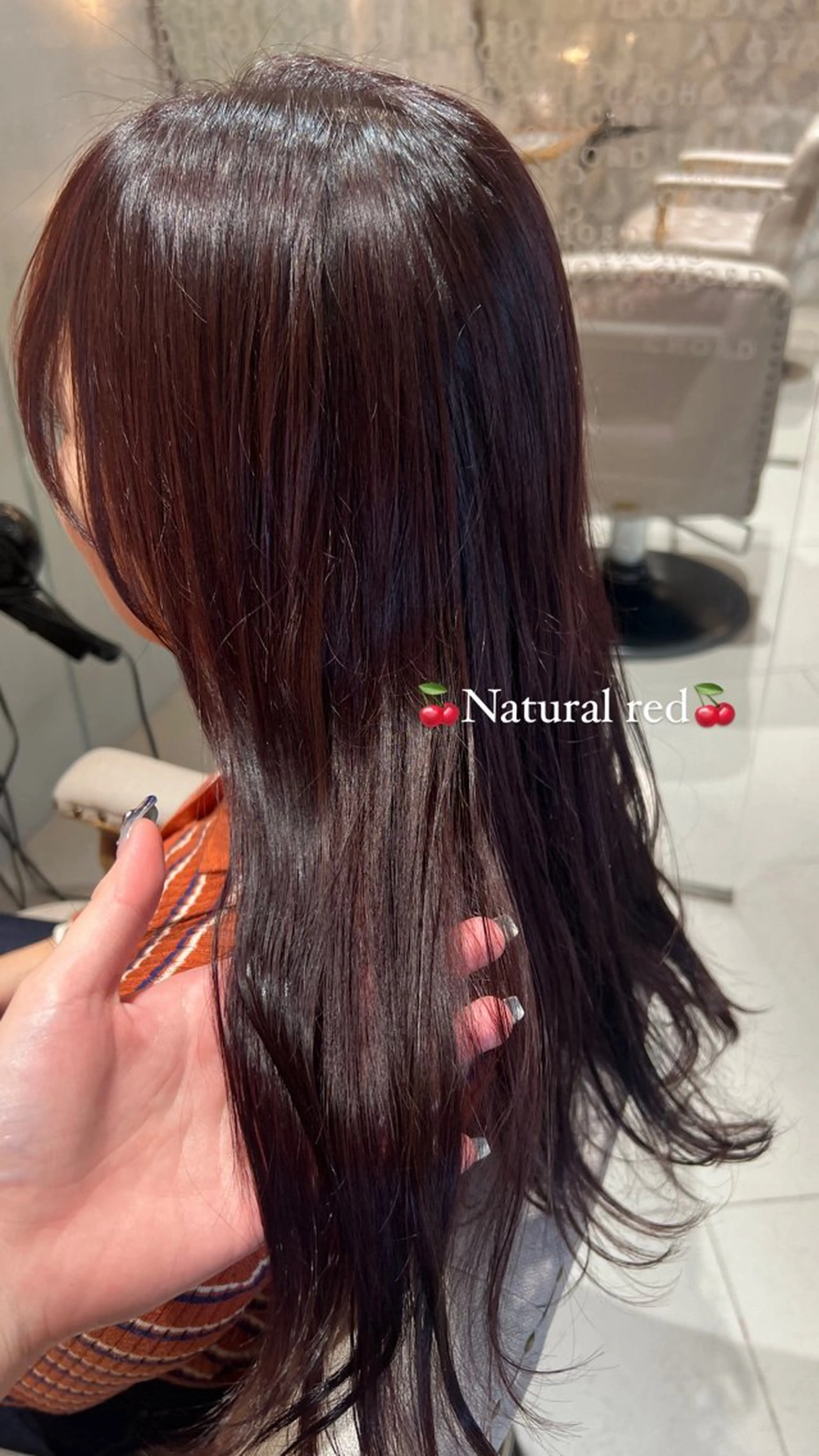 セミロング カラー ブリーチ カット ヘアカラー Rena ,のヘアスタイル