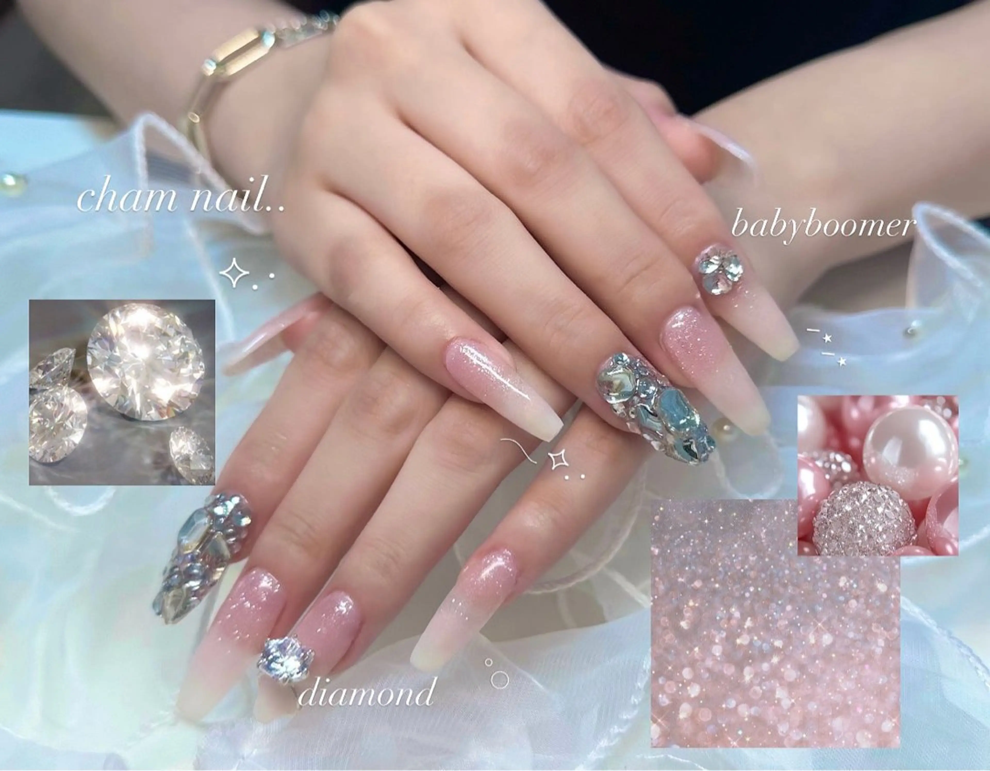 ネイル ハンドネイル Cham Haruneのネイルデザイン