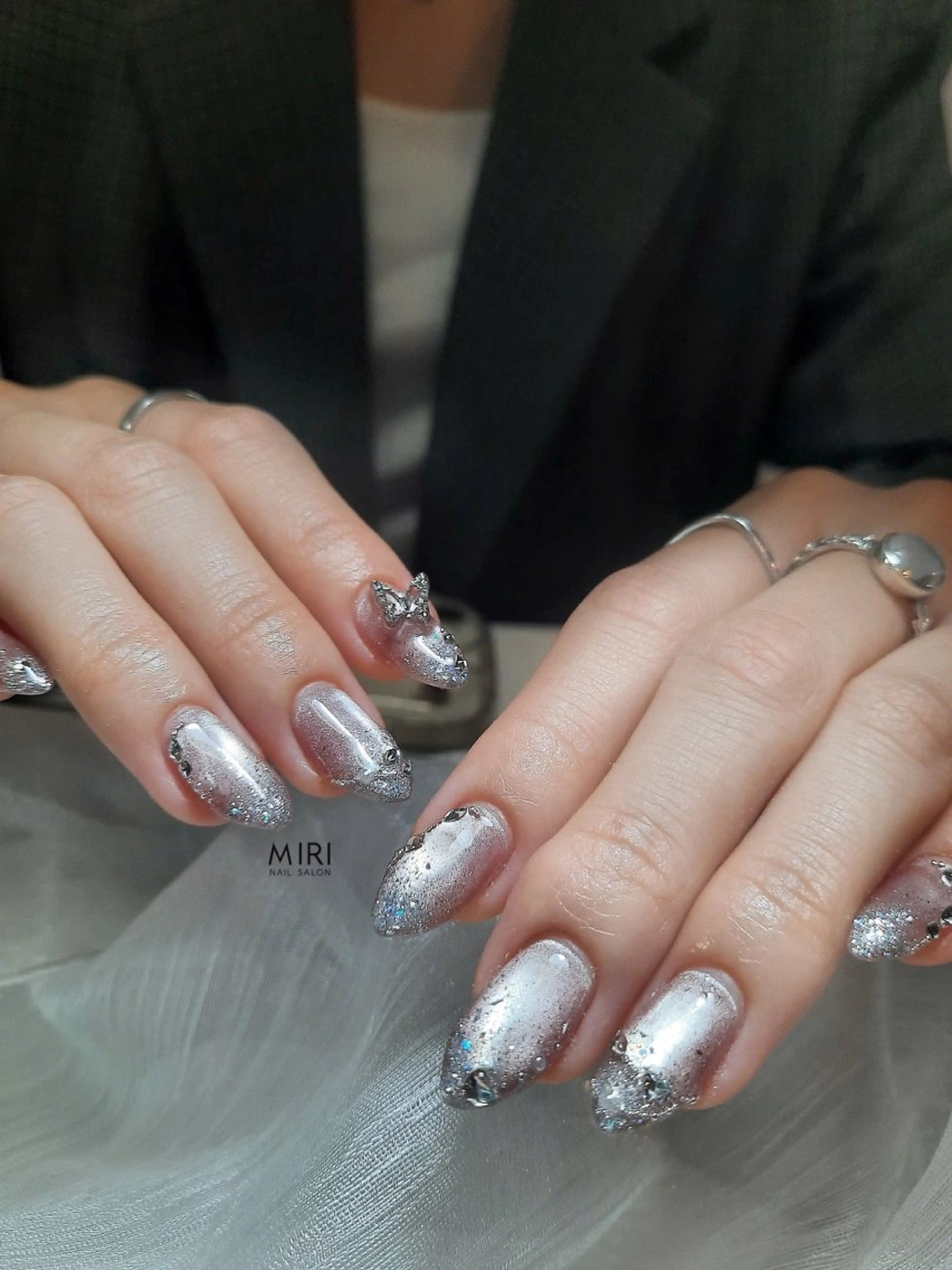 [HAND]チップ長さ出しやり放題持ち込みデザインの写真