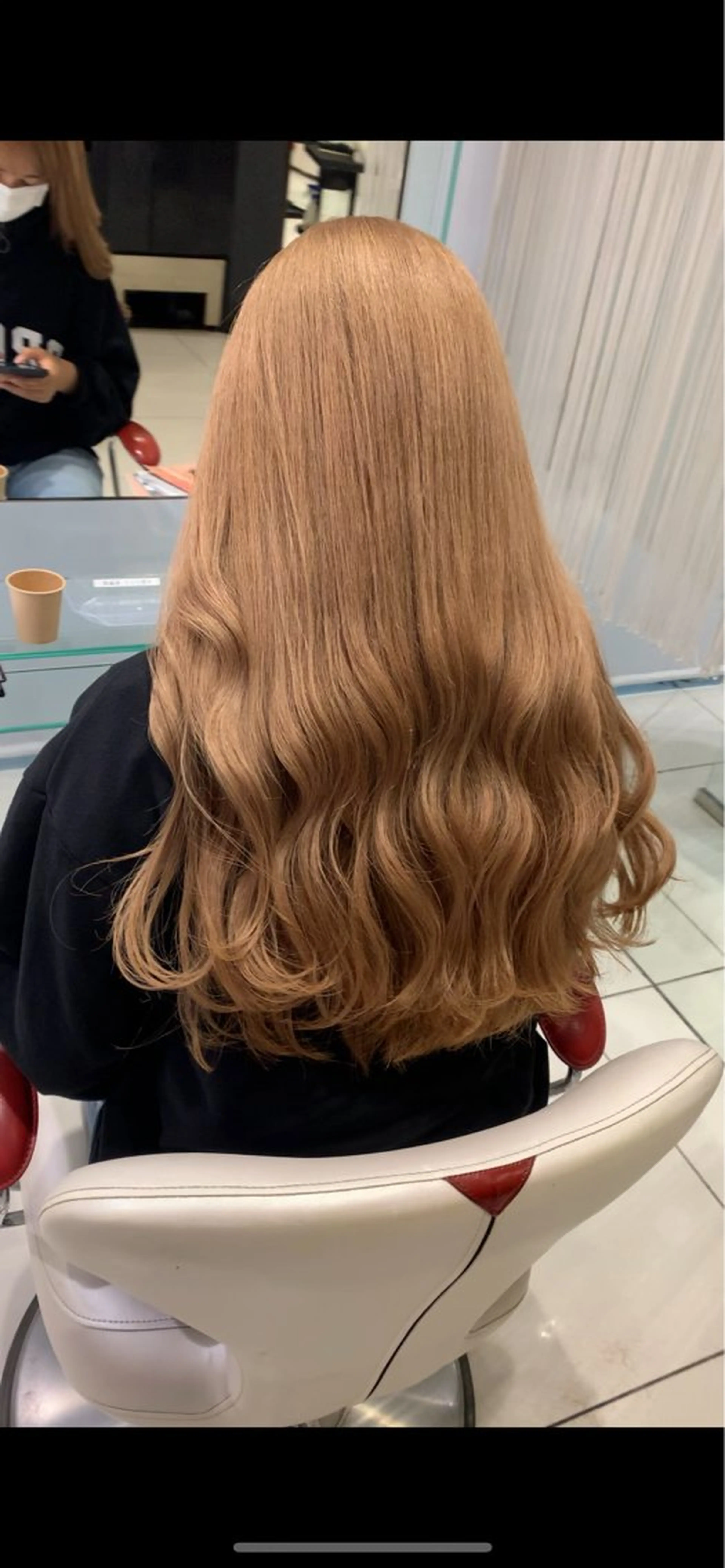 ロング カラー カット ヘアカラー トリートメント 松山 大輝のヘアスタイル