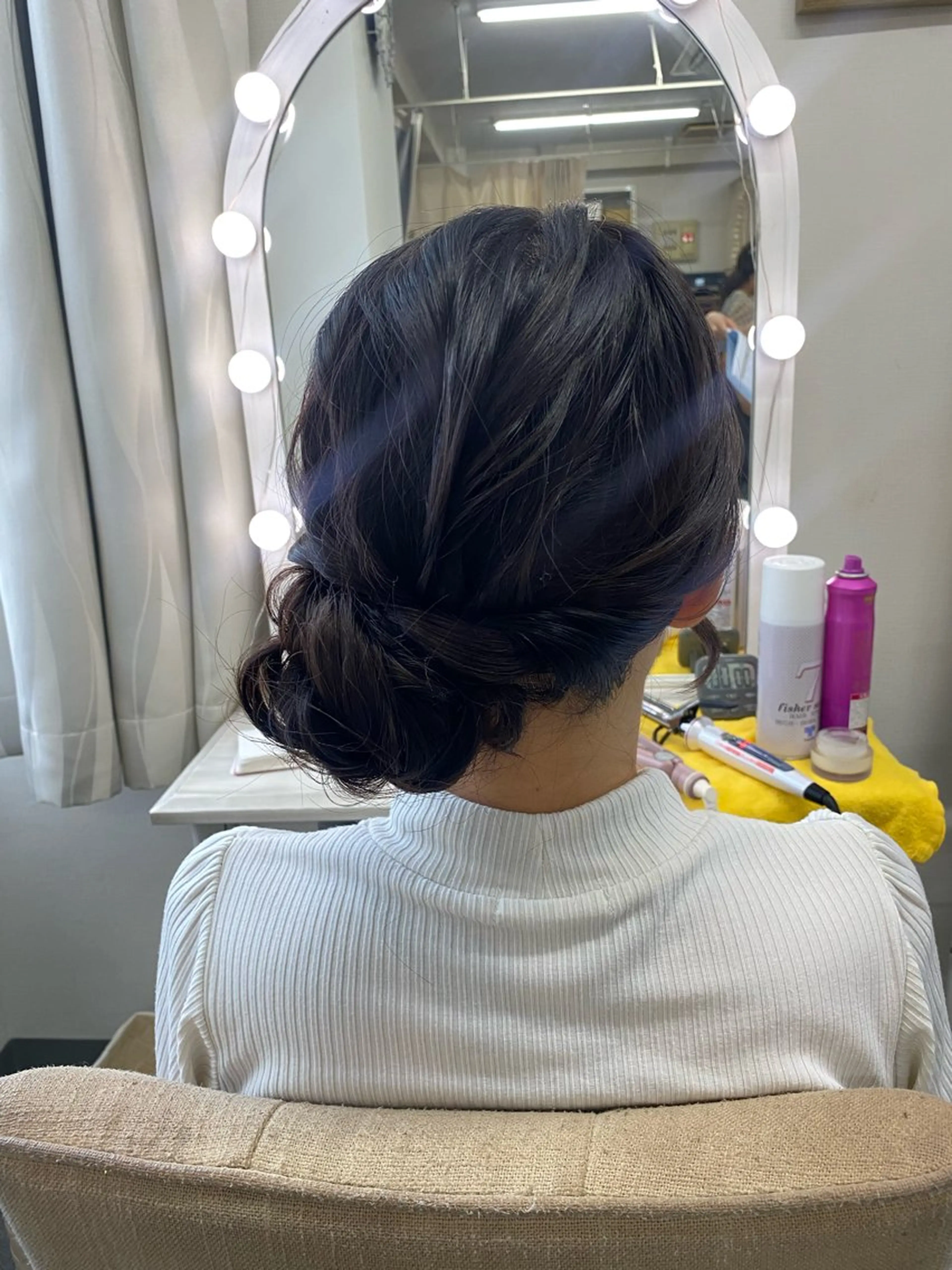 ヘアアレンジ 暖色カラー🍒ヘア セット🎀✨Ainaのヘアスタイル