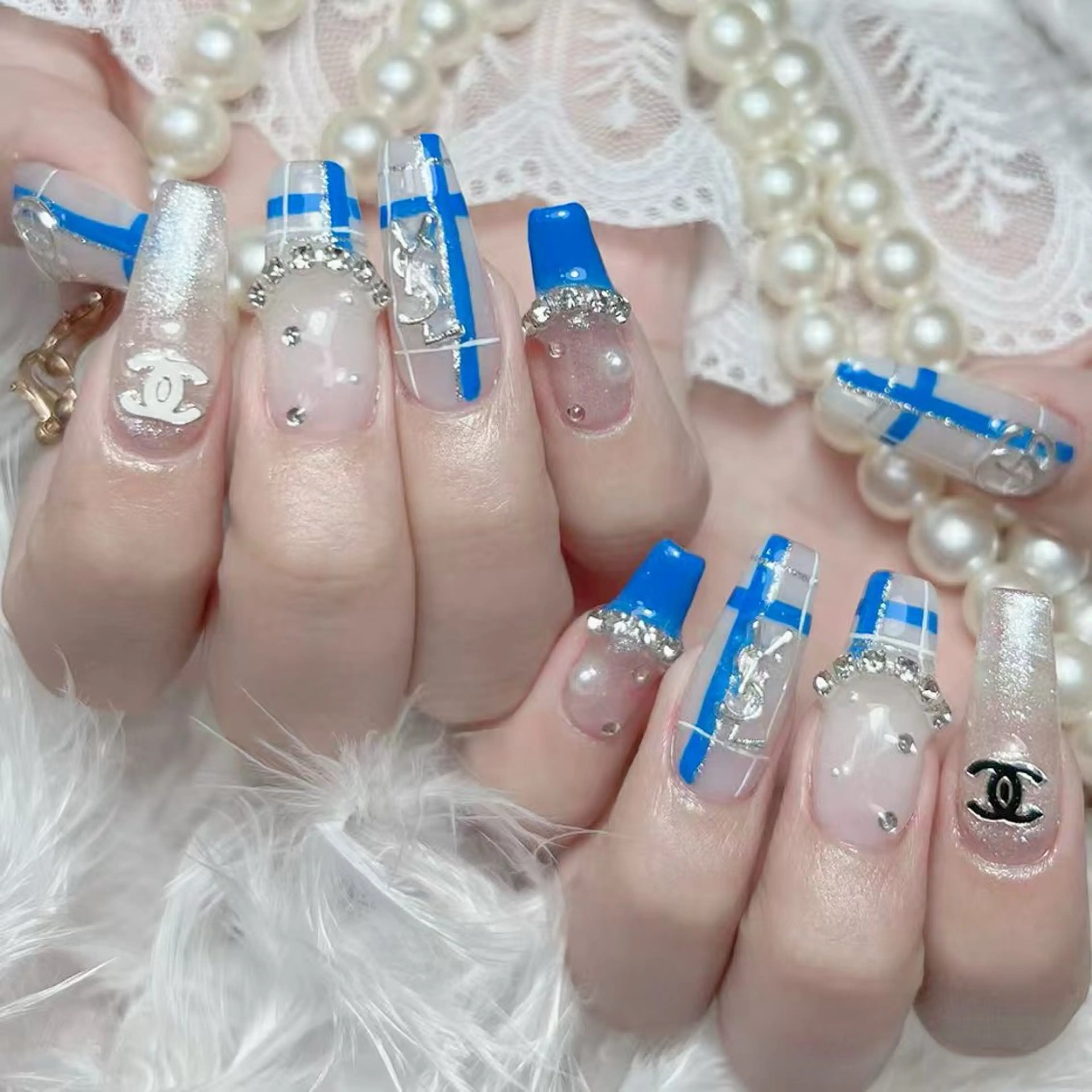 💅🏻人気No.1🌸チップ長さだし120分持ち込みデザインの写真