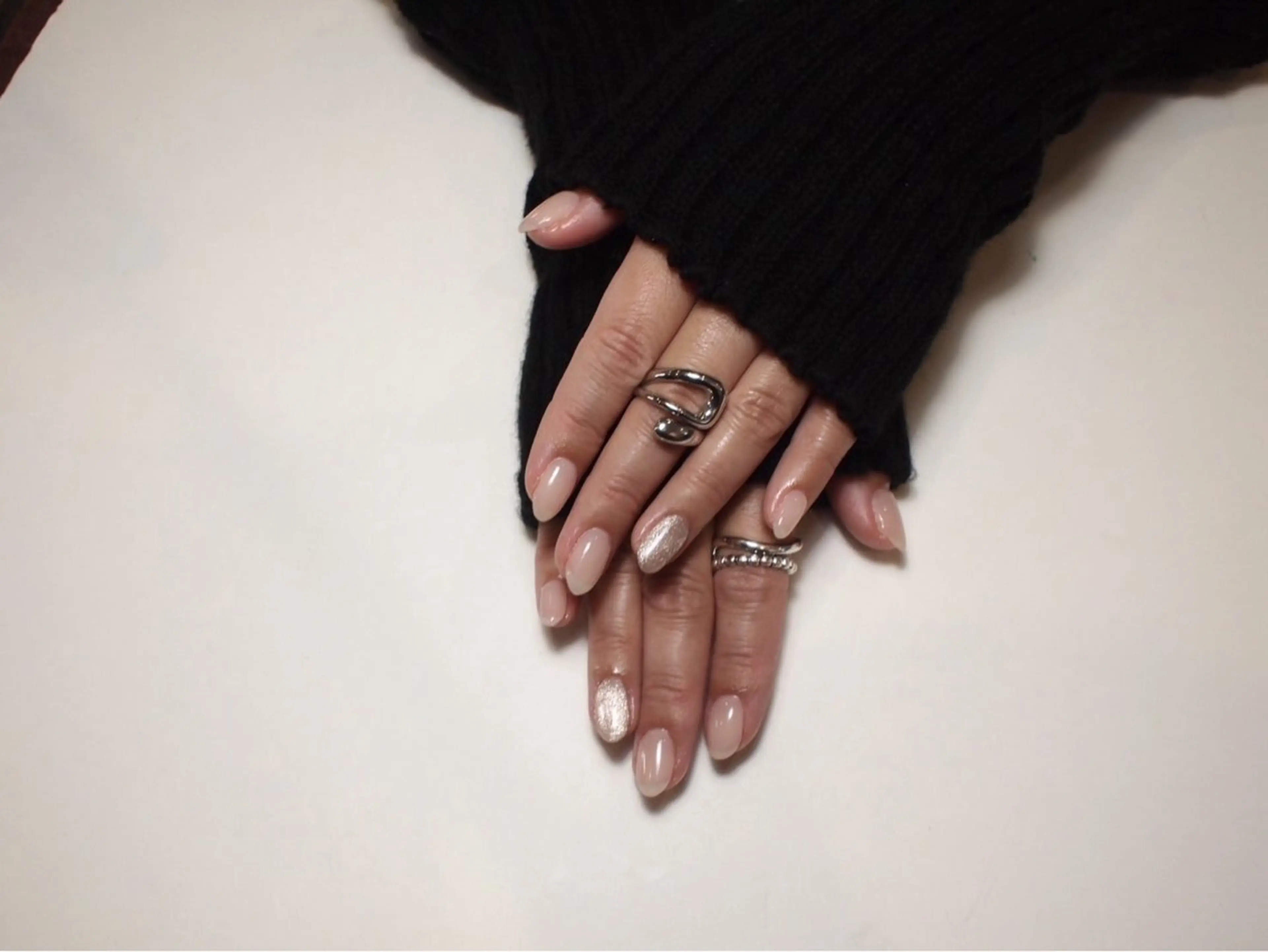 ネイル マグネットネイル ワンカラーネイル ORGAN makiのネイルデザイン