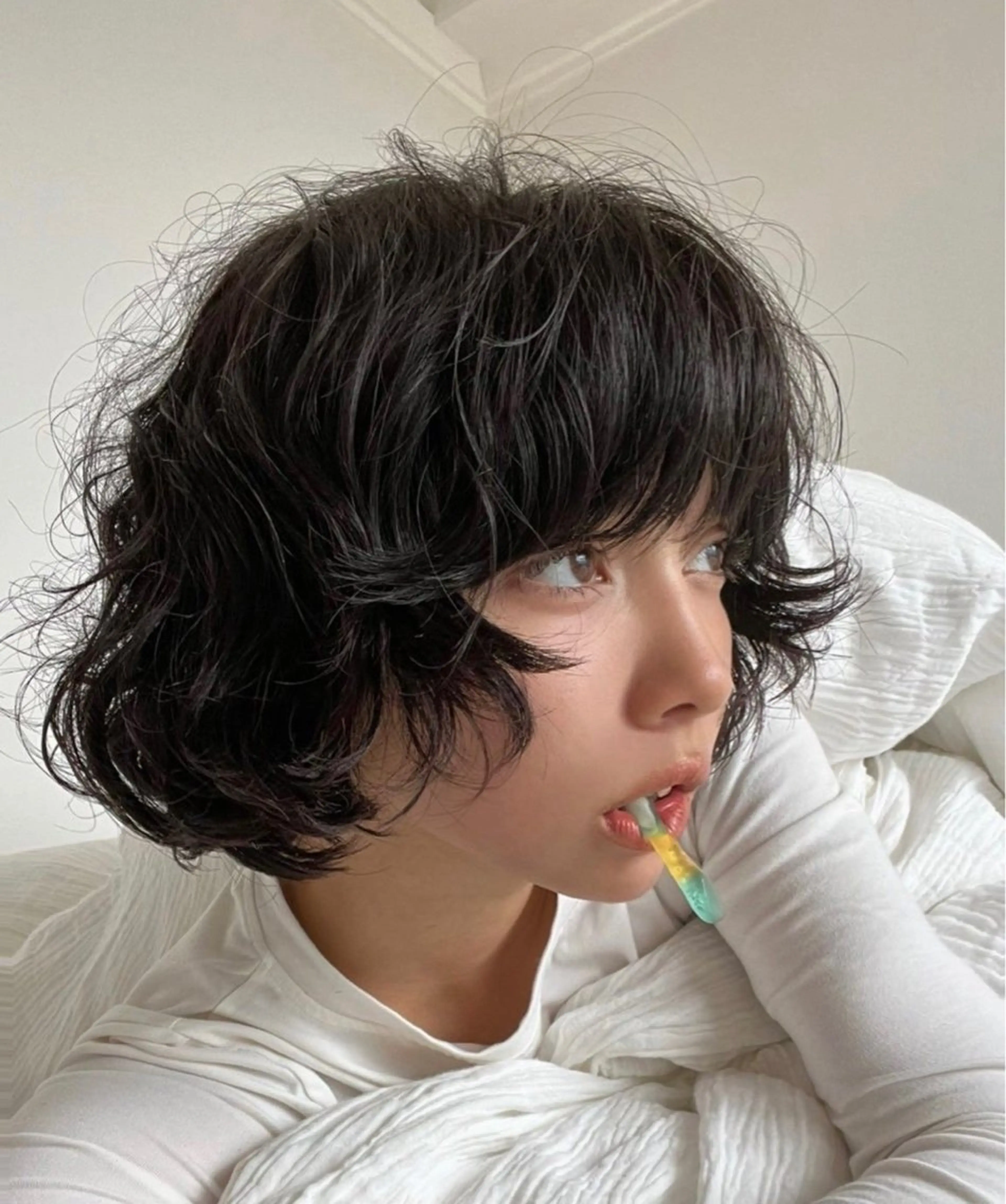 パーマ NERO FUTAKOTAMAGAWA所属・片岡 南咲のヘアスタイル