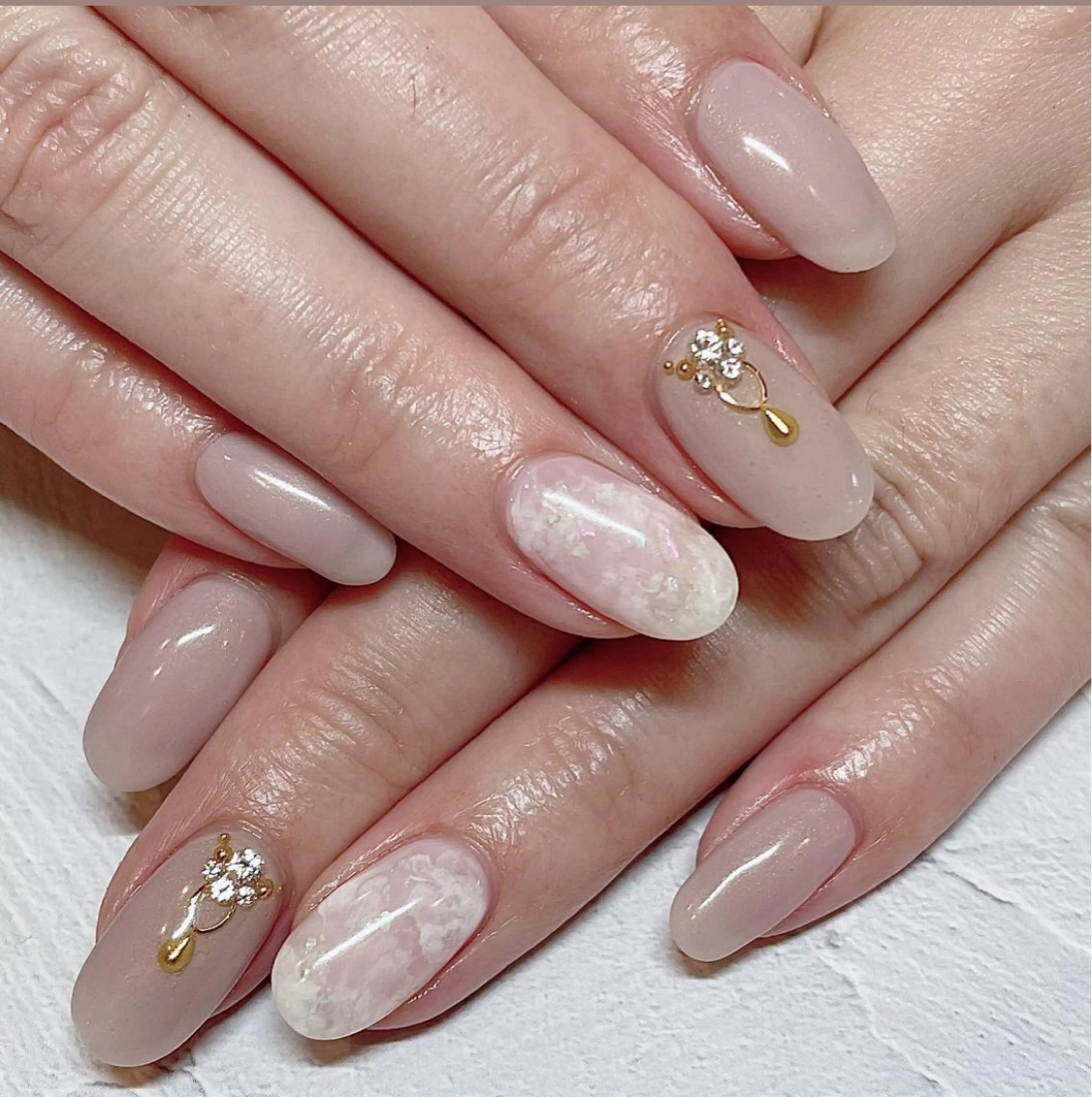 ネイル ハンドネイル fbloom Prelliaのネイルデザイン