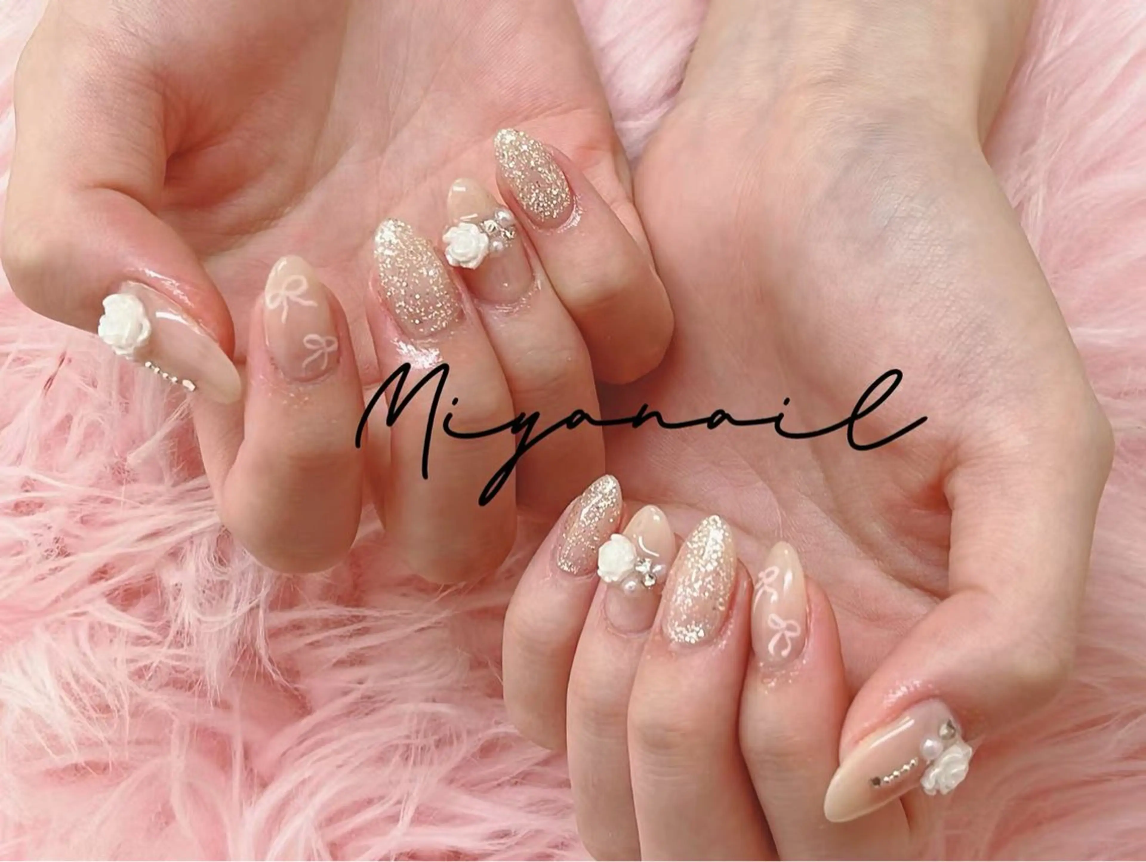 ネイル ハンドネイル ハンドケア 💜MIYA nail鶴見店所属・💜MIYA nail 鶴見店のネイルデザイン