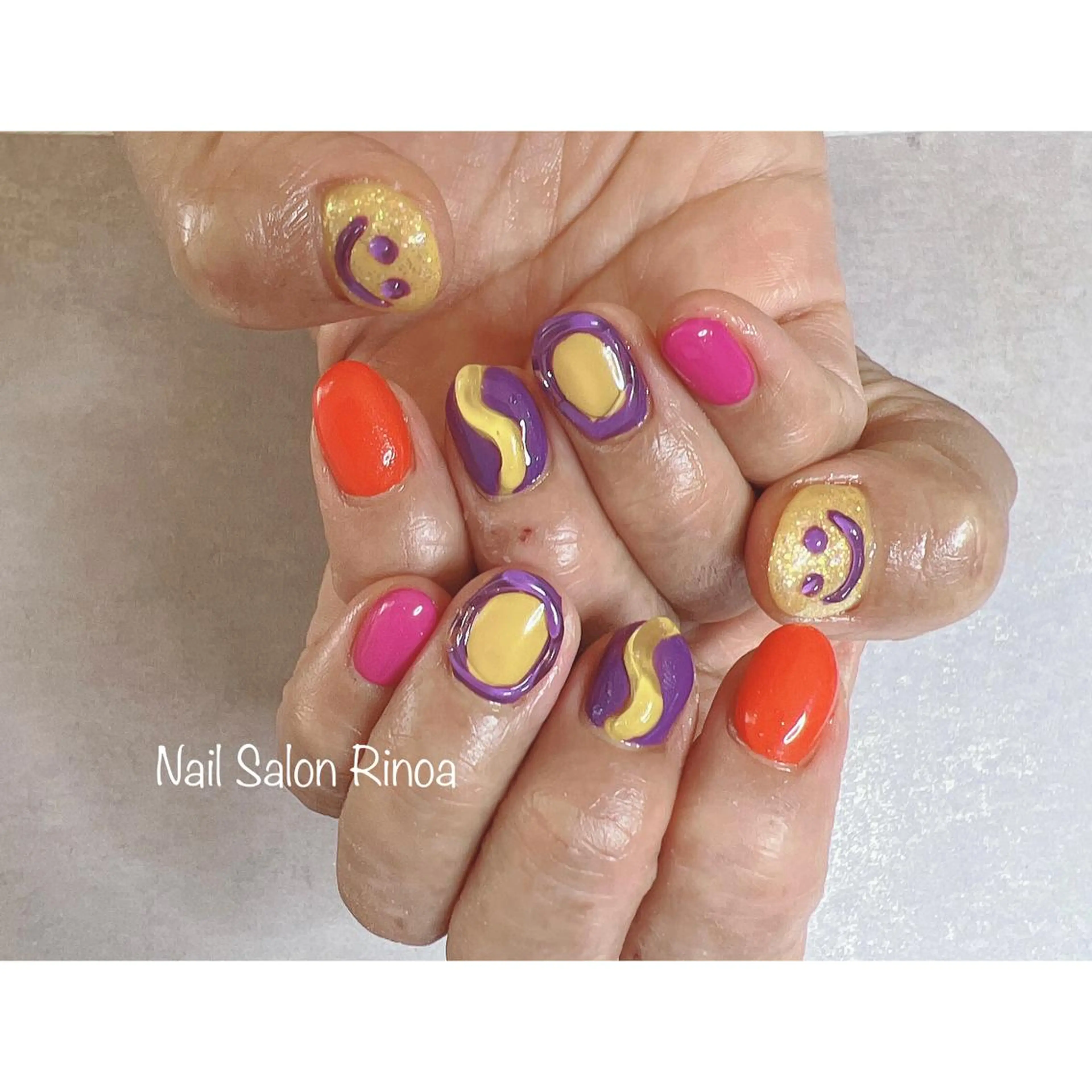 ネイル Nail Salon Rinoaのネイルデザイン