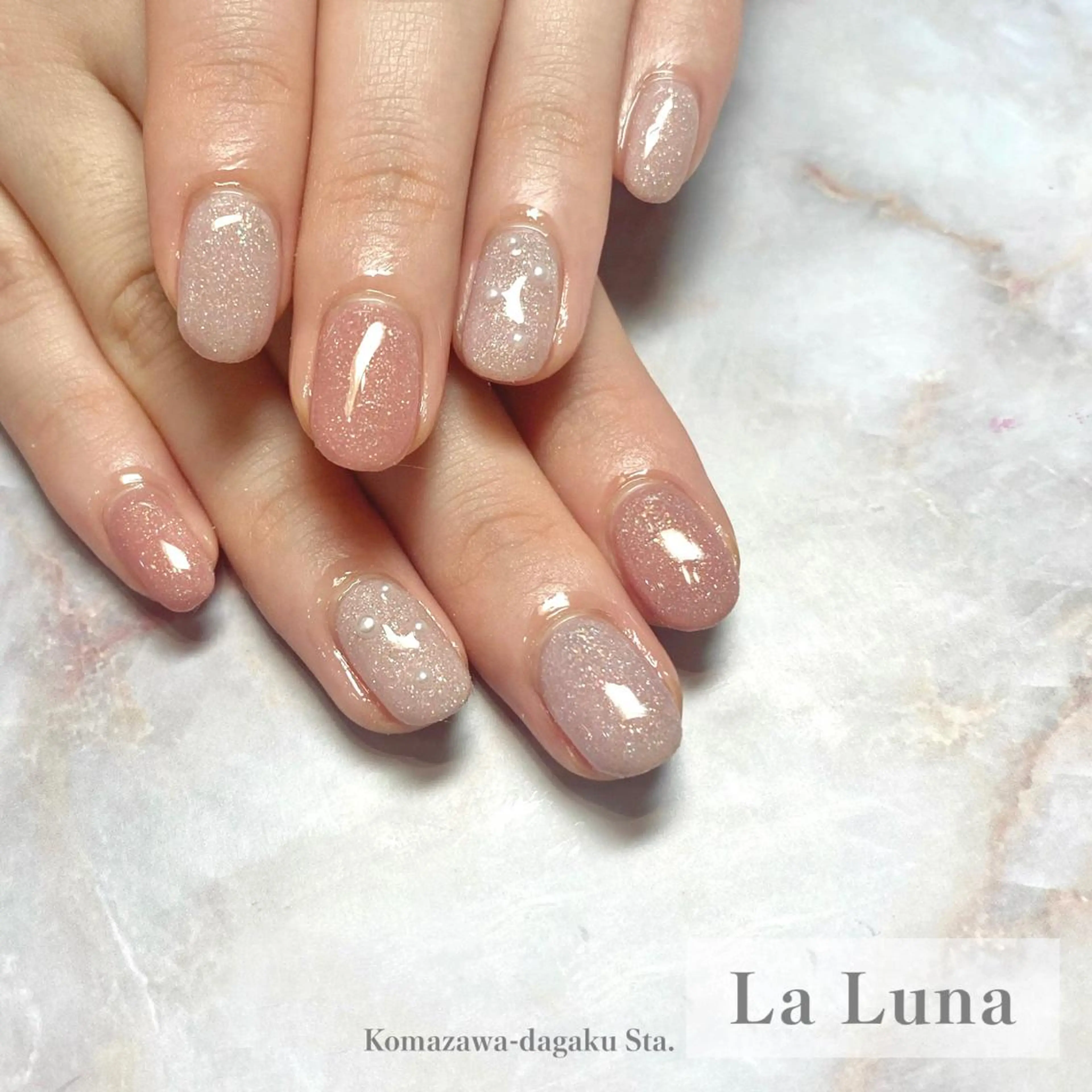 ネイル ワンカラーネイル ＬａＬｕｎａ🌙 natsukiのネイルデザイン