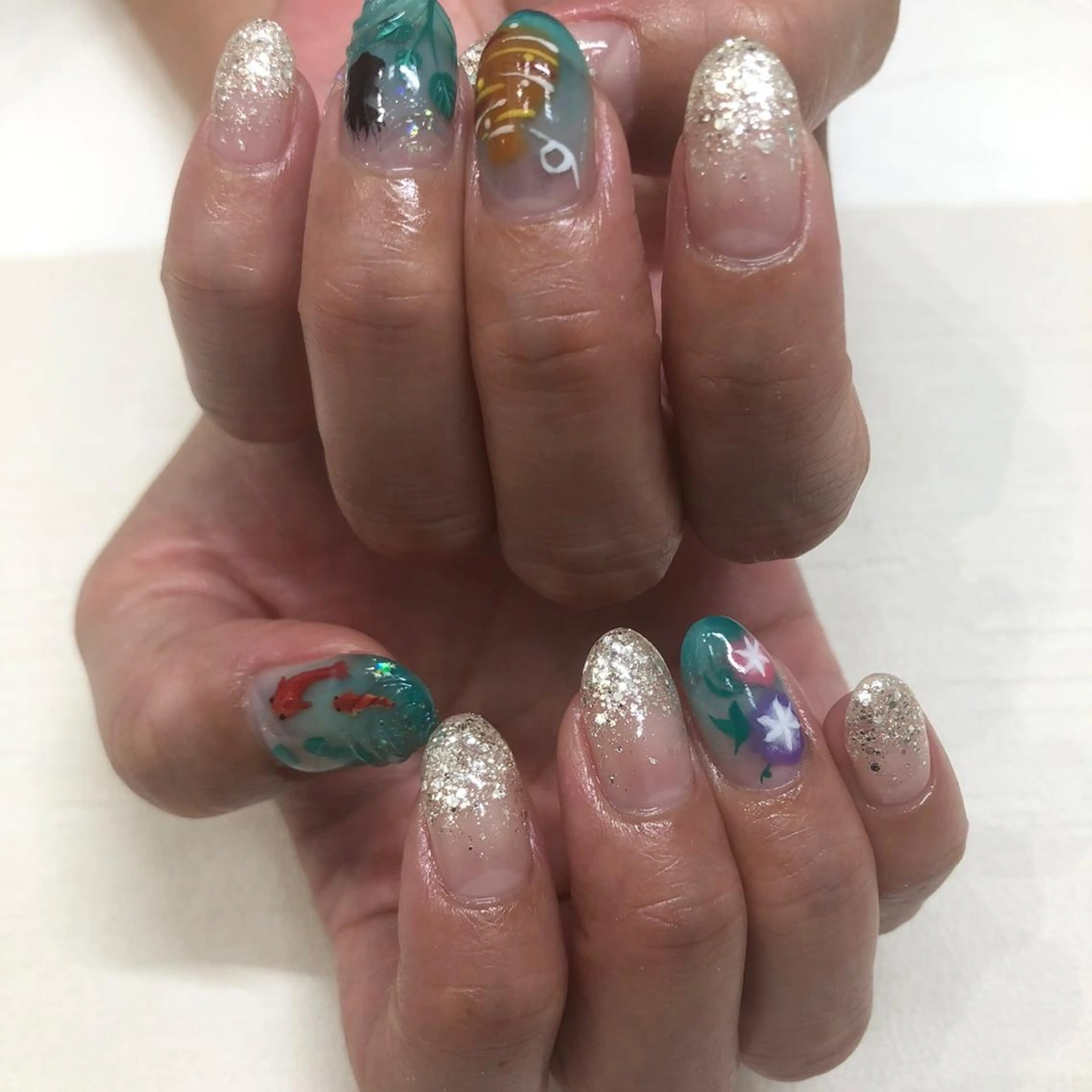ネイル ハンドネイル m'sNail 福岡西区 ネイルのネイルデザイン