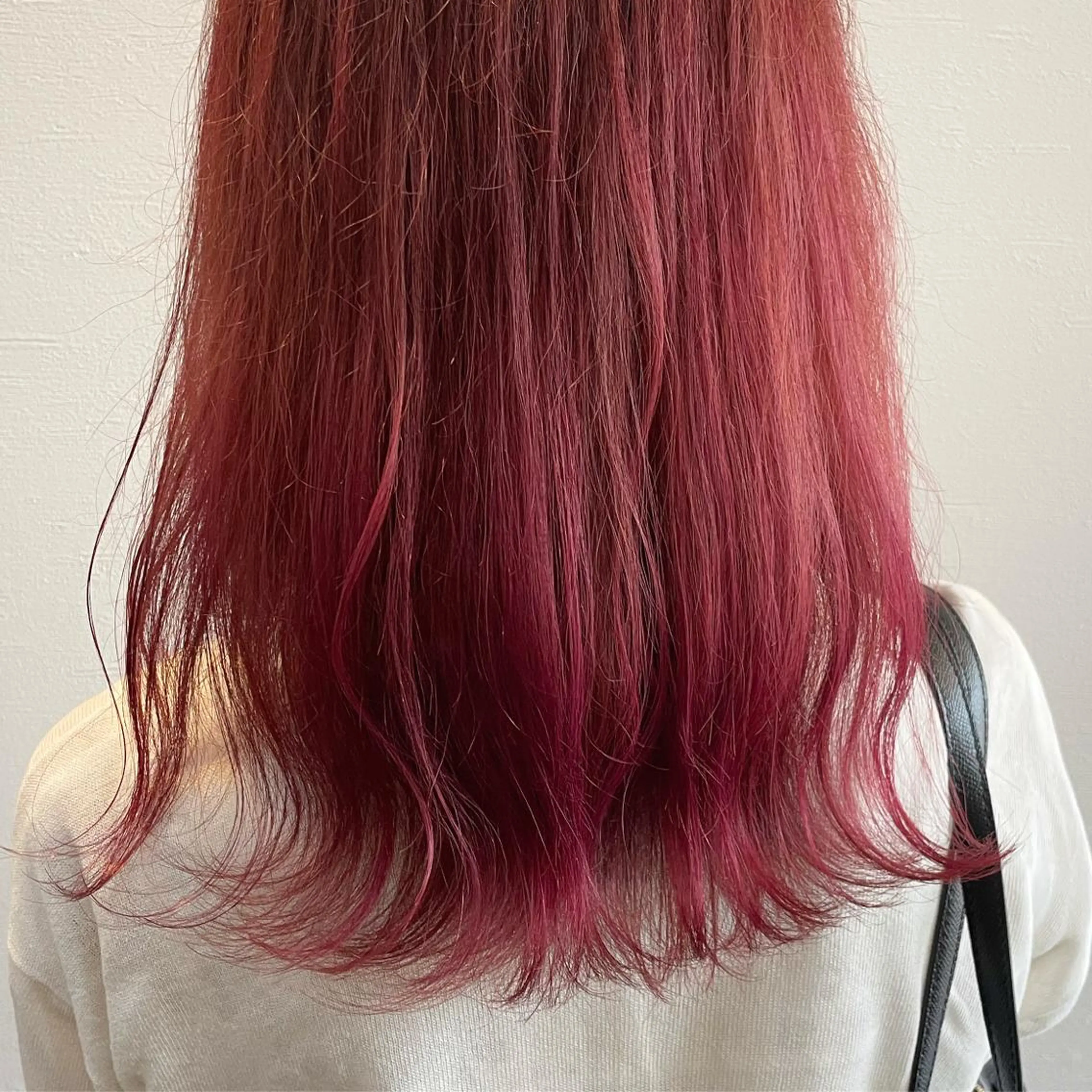 セミロング カラー ヘアカラー トリートメント 𝒌𝒚𝒐𝒌𝒂 🍀のヘアスタイル
