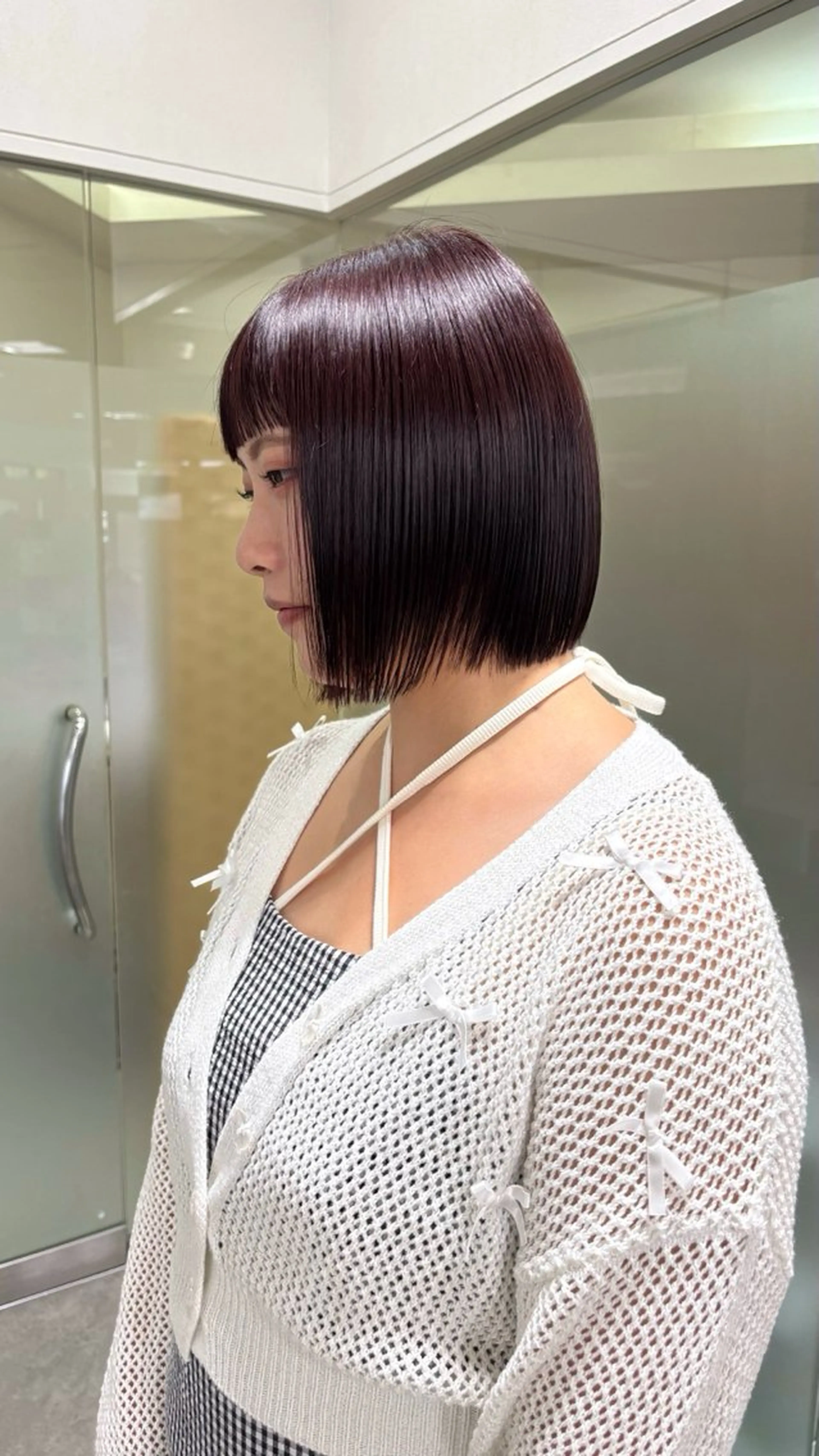似合わせカット+うるツヤカラーの写真