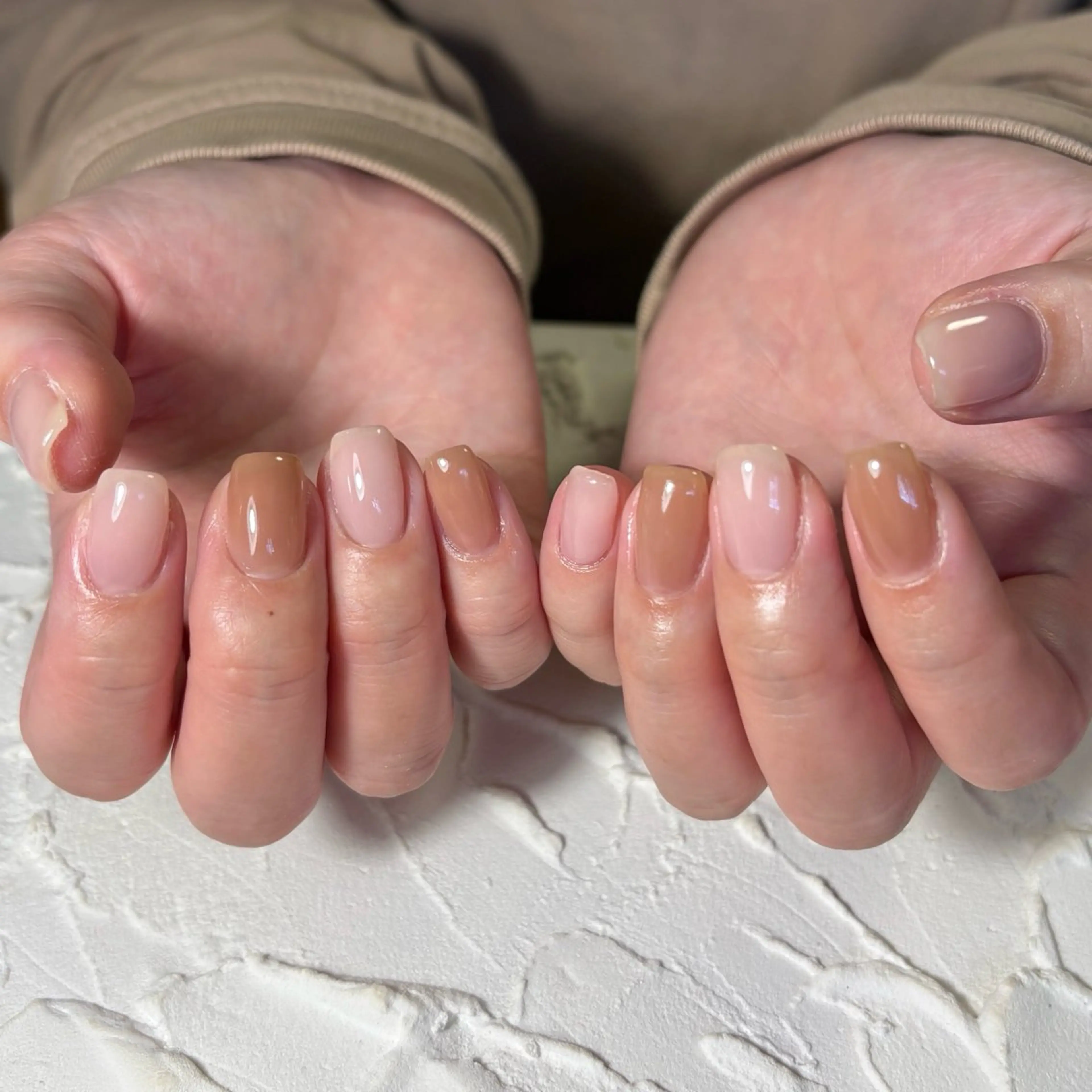 ネイル ワンカラーネイル ハンドネイル Lofinails ちひろのネイルデザイン