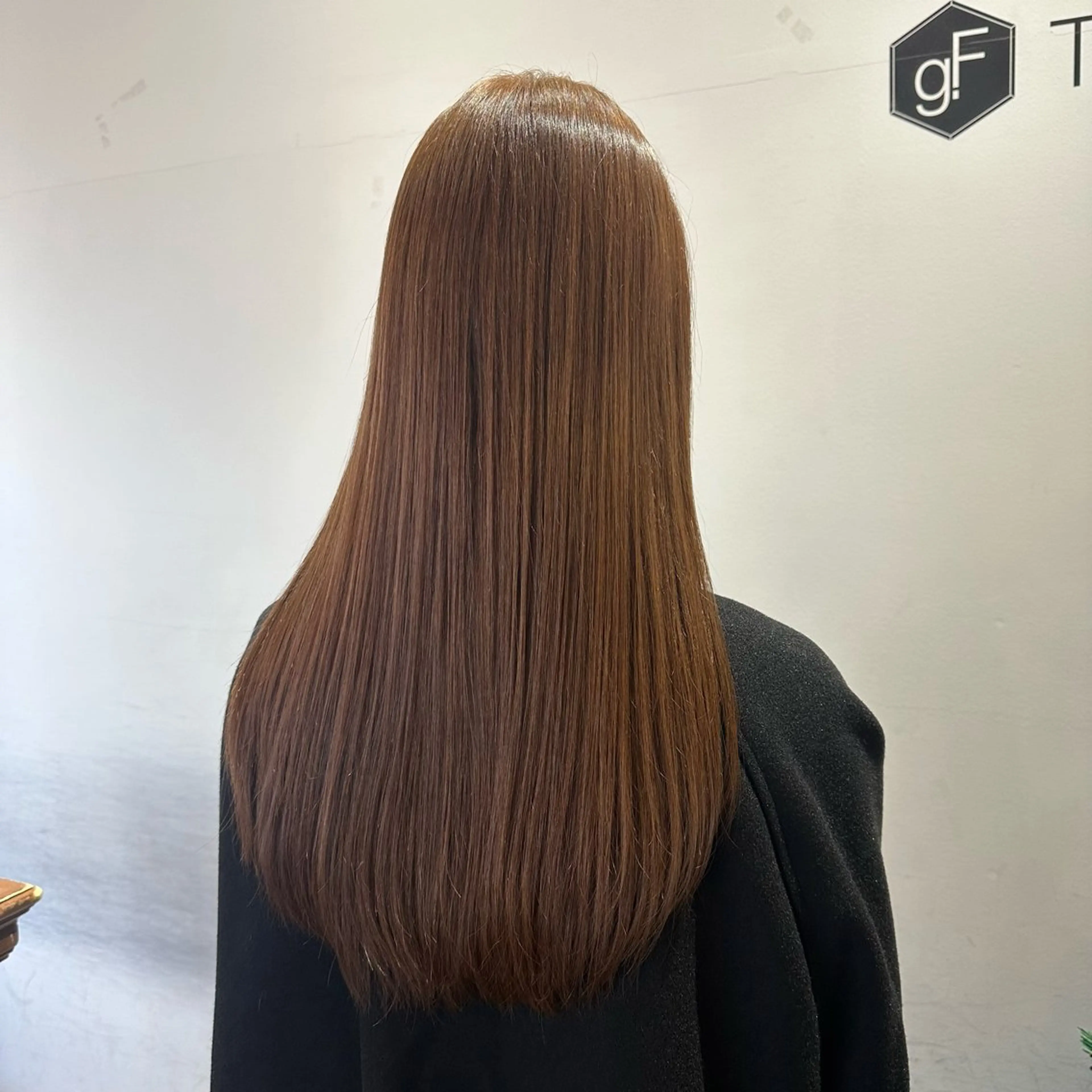 ロング カラー ブリーチ ブリーチなしカラー いまじゅく あおいのヘアスタイル