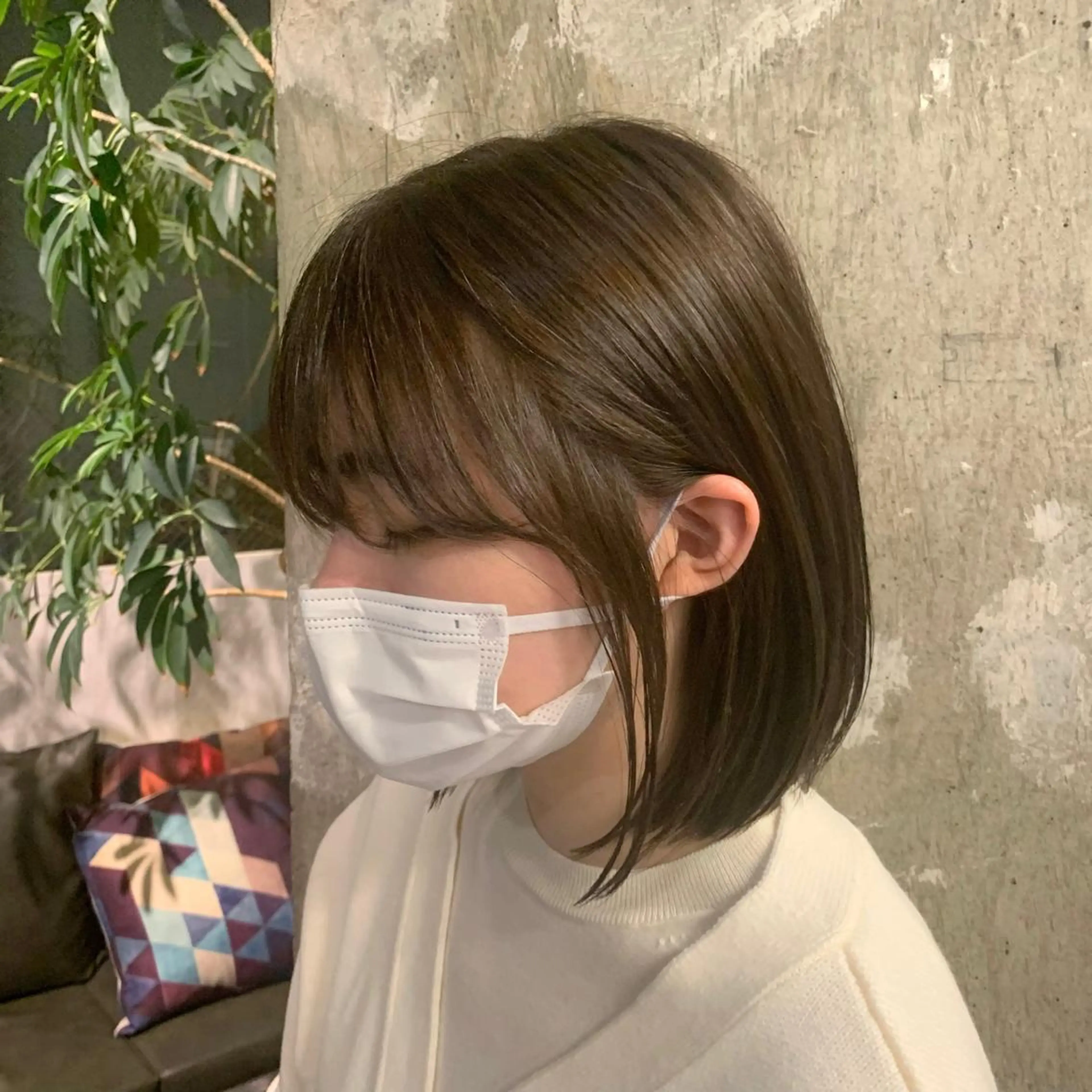 ミディアム ヘアカラー ROBBY所属・土戸　空 /似合わせショートのヘアスタイル