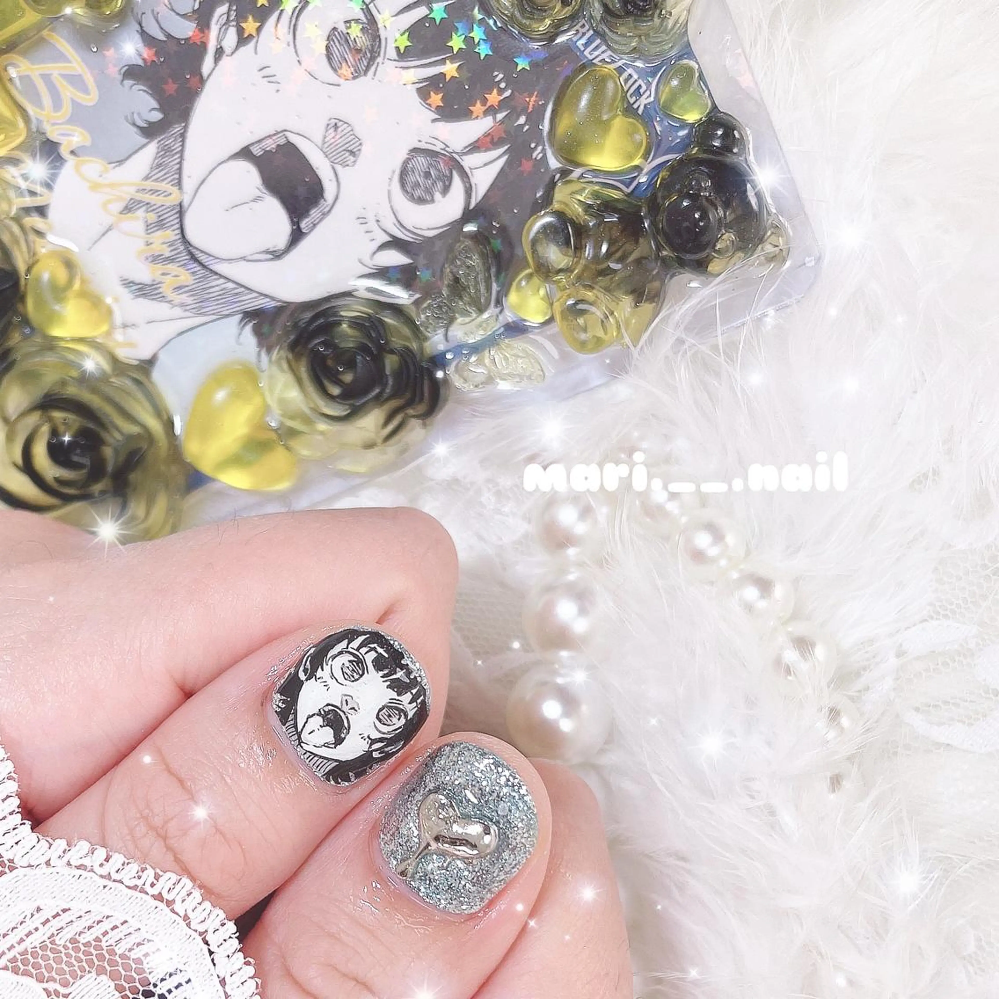 ネイル 🎀 Mayu 🎀痛ネイルのネイルデザイン