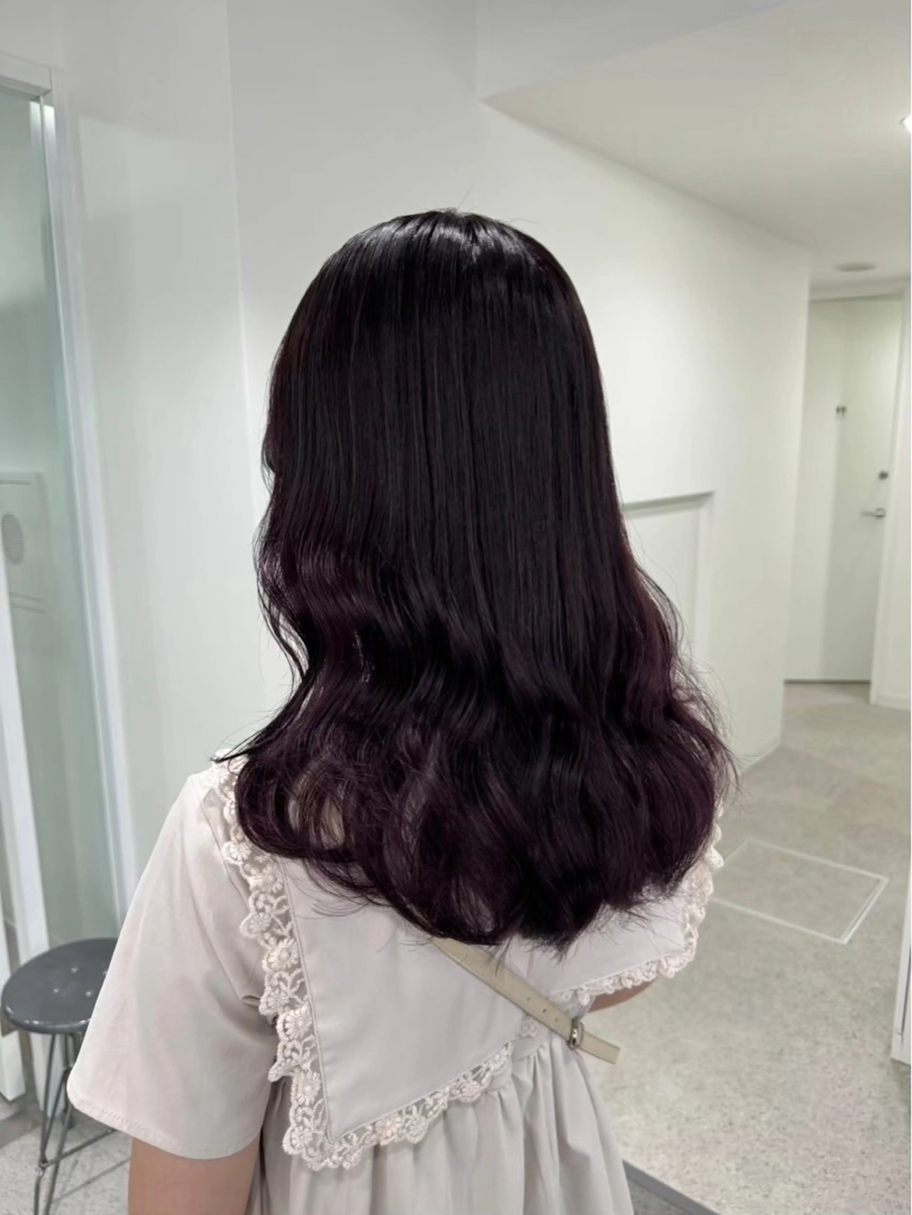 ロング ヘアカラー miku/ラベンダー 透明感カラー🪻❤︎のヘアスタイル