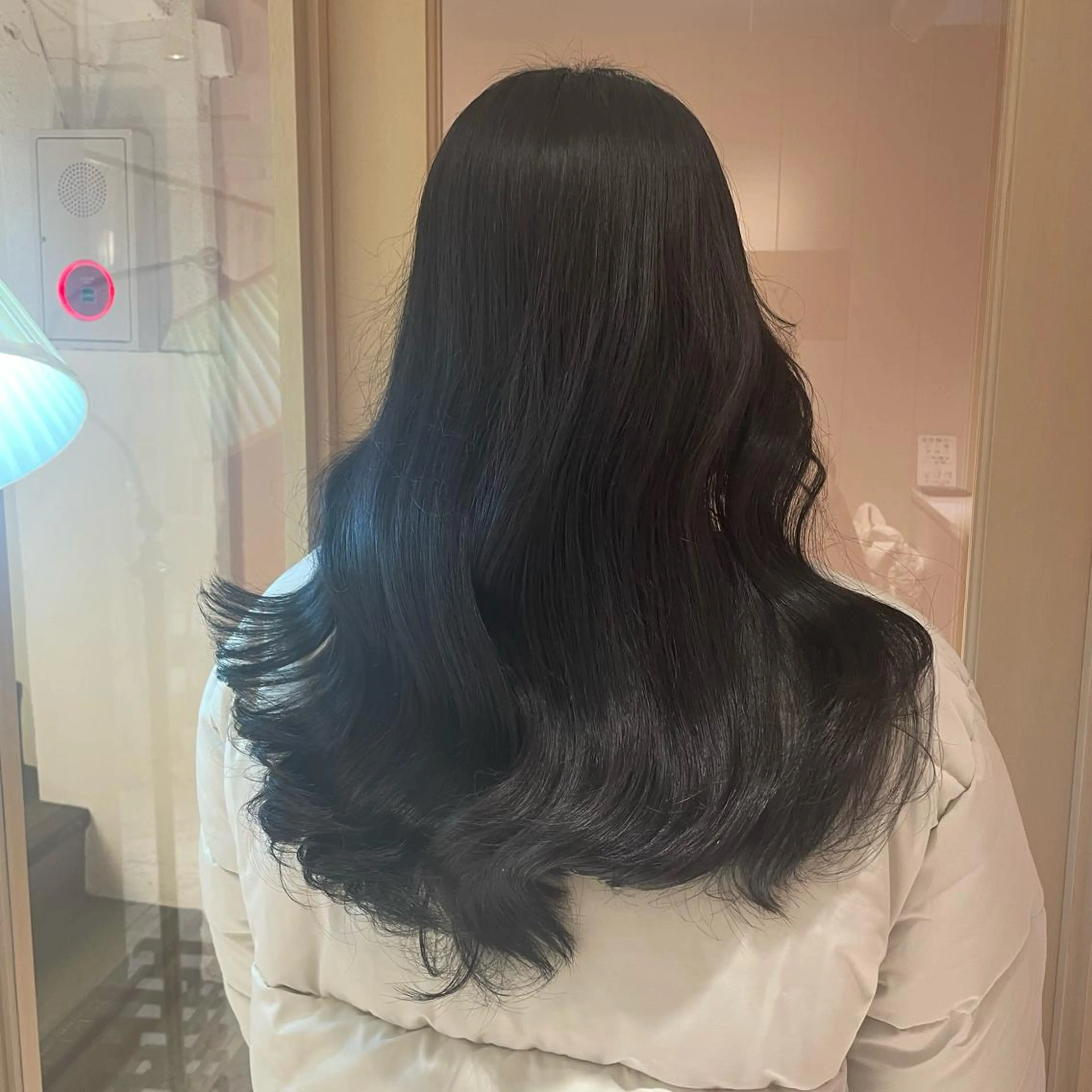 セミロング ヘアカラー トリートメント ヘッドスパ マホ/日吉/髪質改善 /レイヤー/ガーリーのヘアスタイル