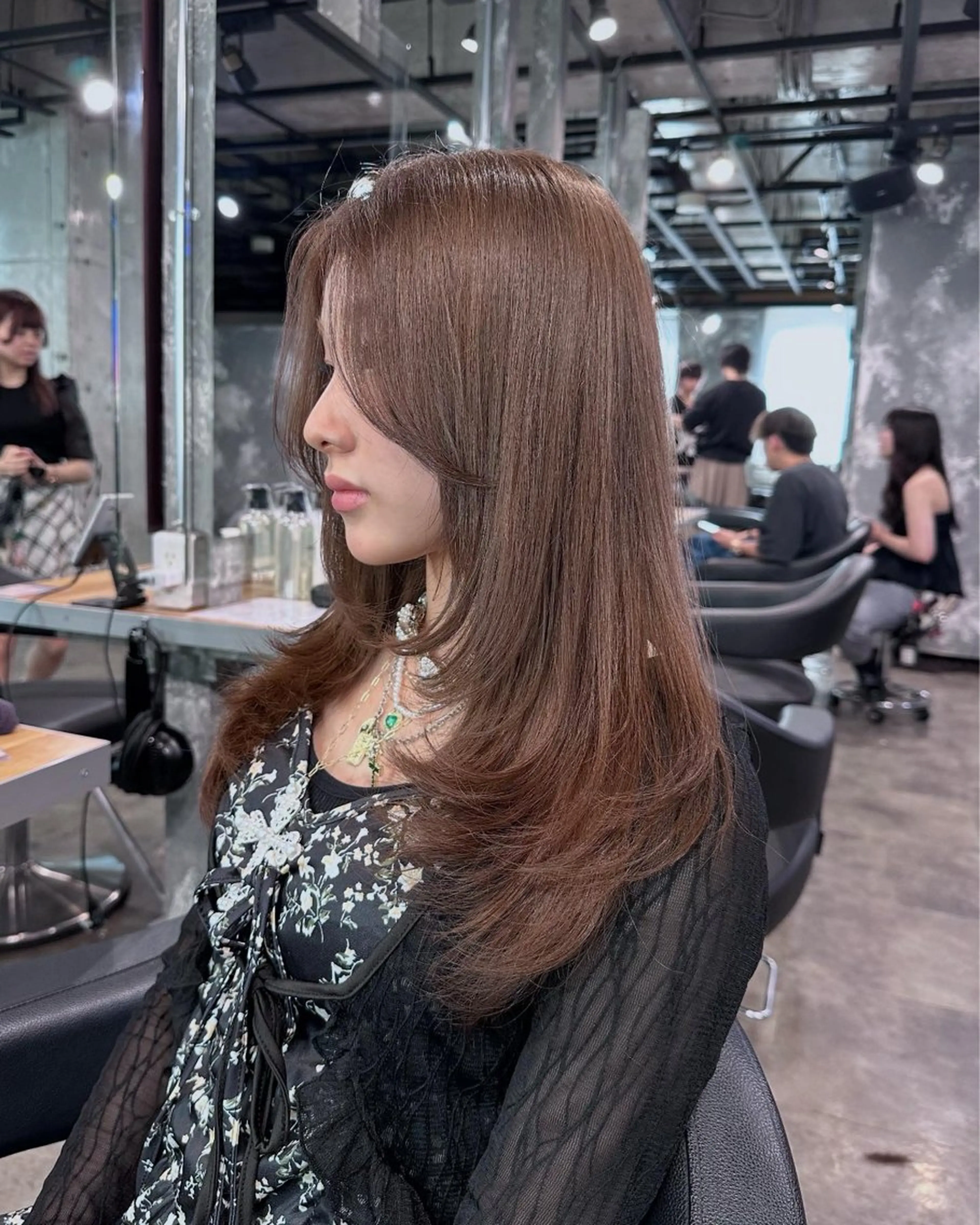 カラー 海外トレンドヘア🤍 sumireのヘアスタイル