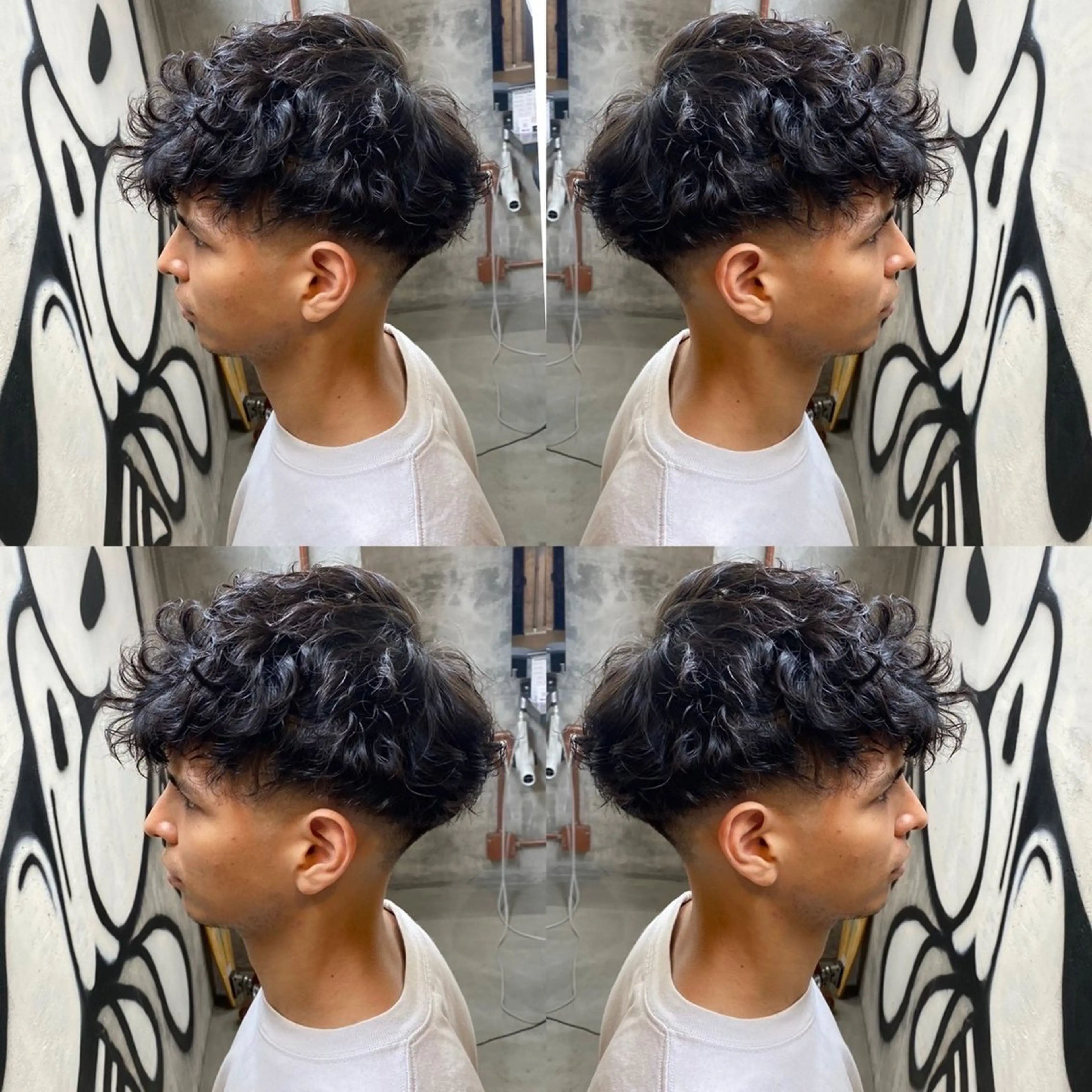 ショート メンズ ⚡️メンズパーマ特化 mens支持◎/忠地のヘアスタイル