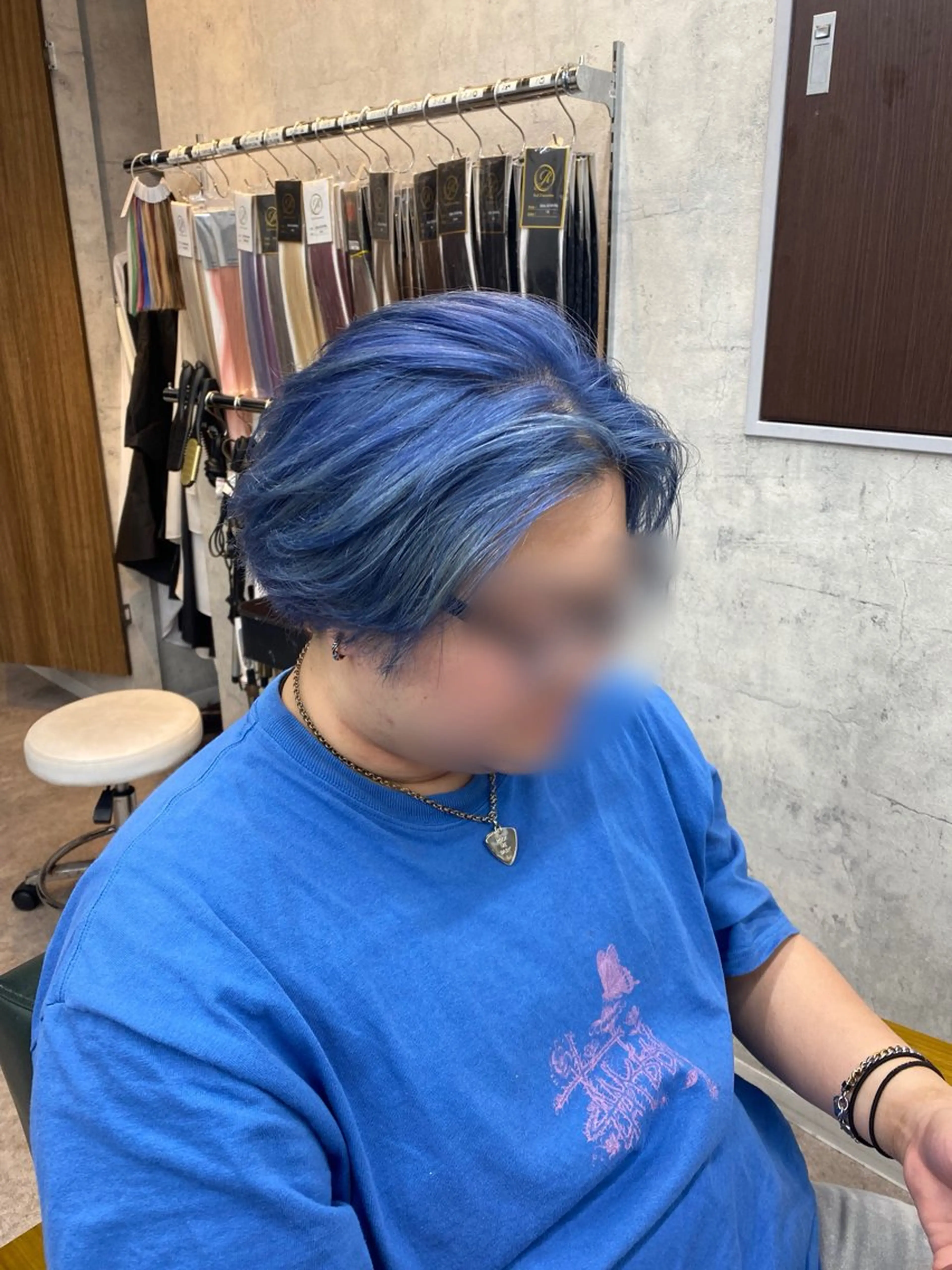 カラー メンズ limitみづき🌙 ブリーチカラーのヘアスタイル