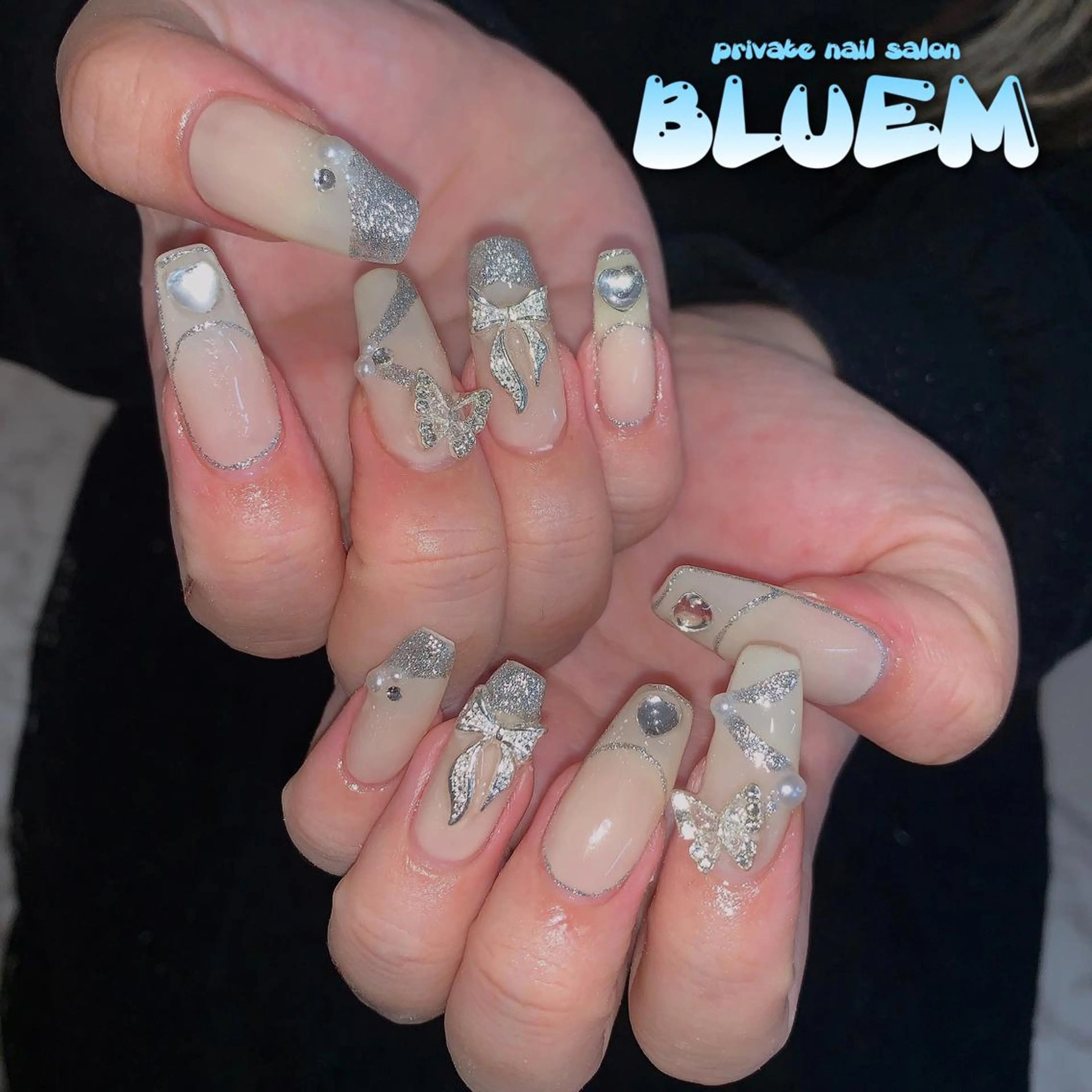 ネイル ハンドネイル BLUEM なな🐶のネイルデザイン