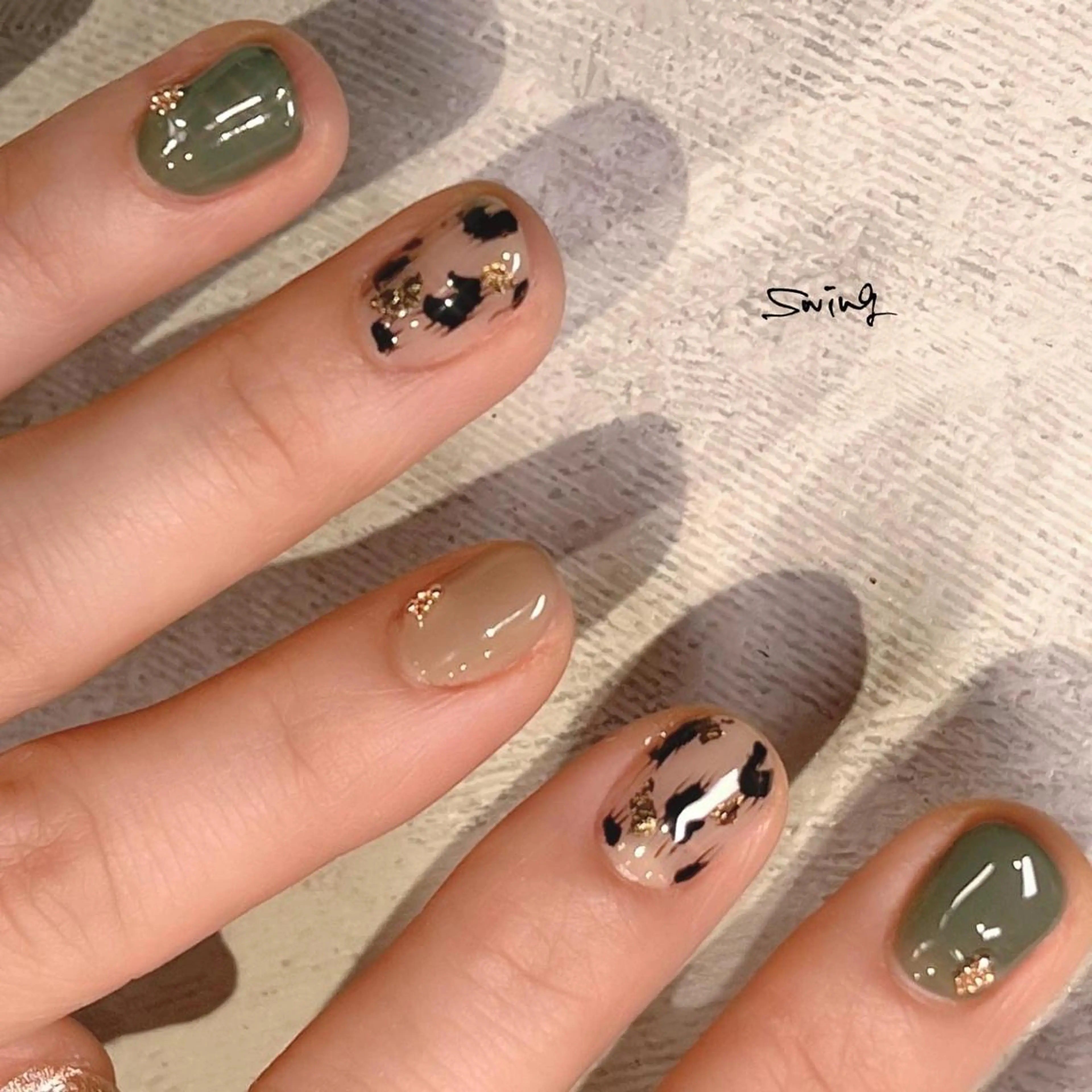 ネイル アニマル柄 SWING Nail Salon所属・Yoshida Takakoのネイルデザイン