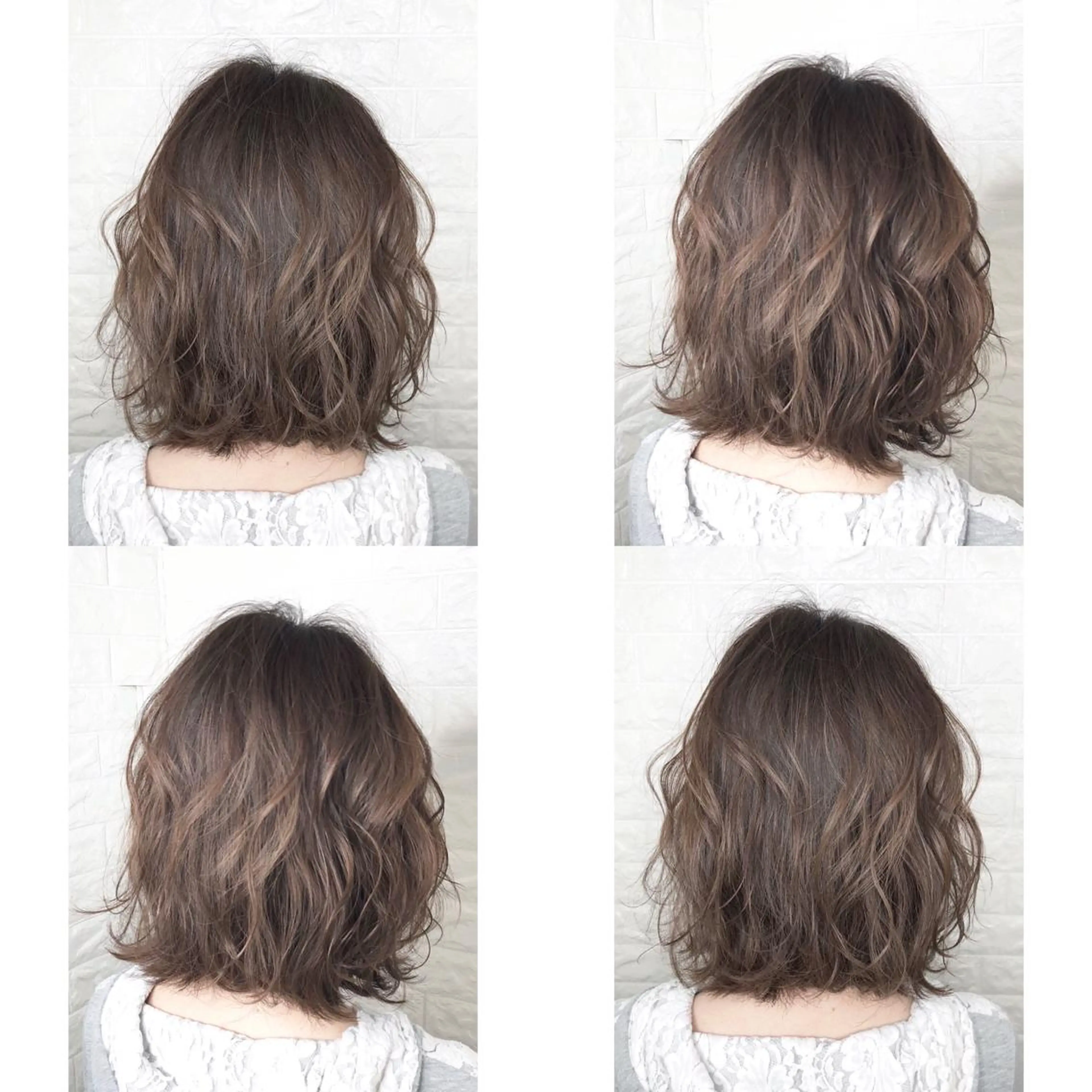 ミディアム カラー ベージュカラー ブラウンカラー ブラウンベージュ 透明感カラー ハイライトカラー KIZU 髪質改善 オカルト怪談のヘアスタイル