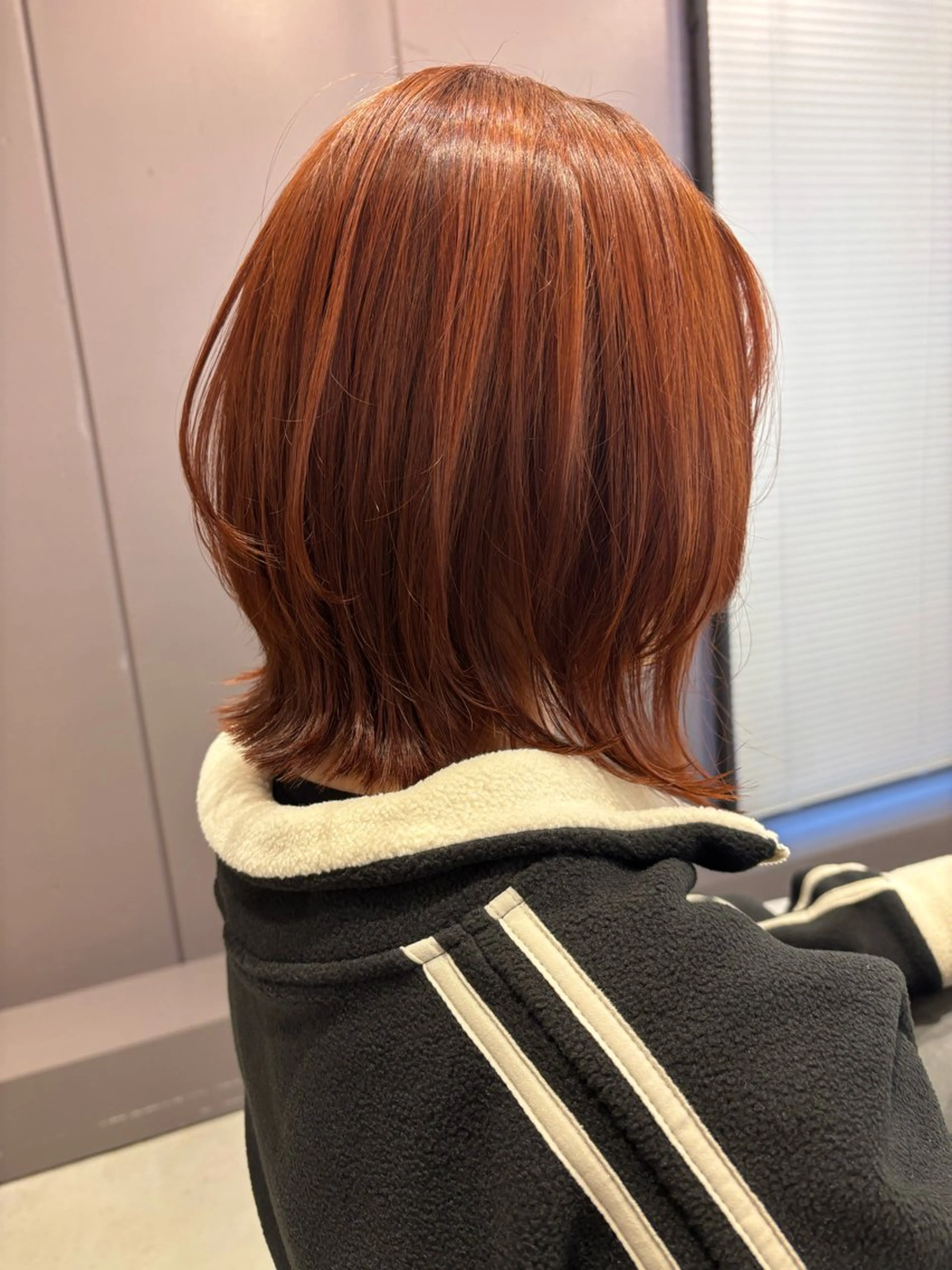 ミディアム カラー カット ヘアカラー レイヤーカット/ボブ /nene🍥⋆*のヘアスタイル