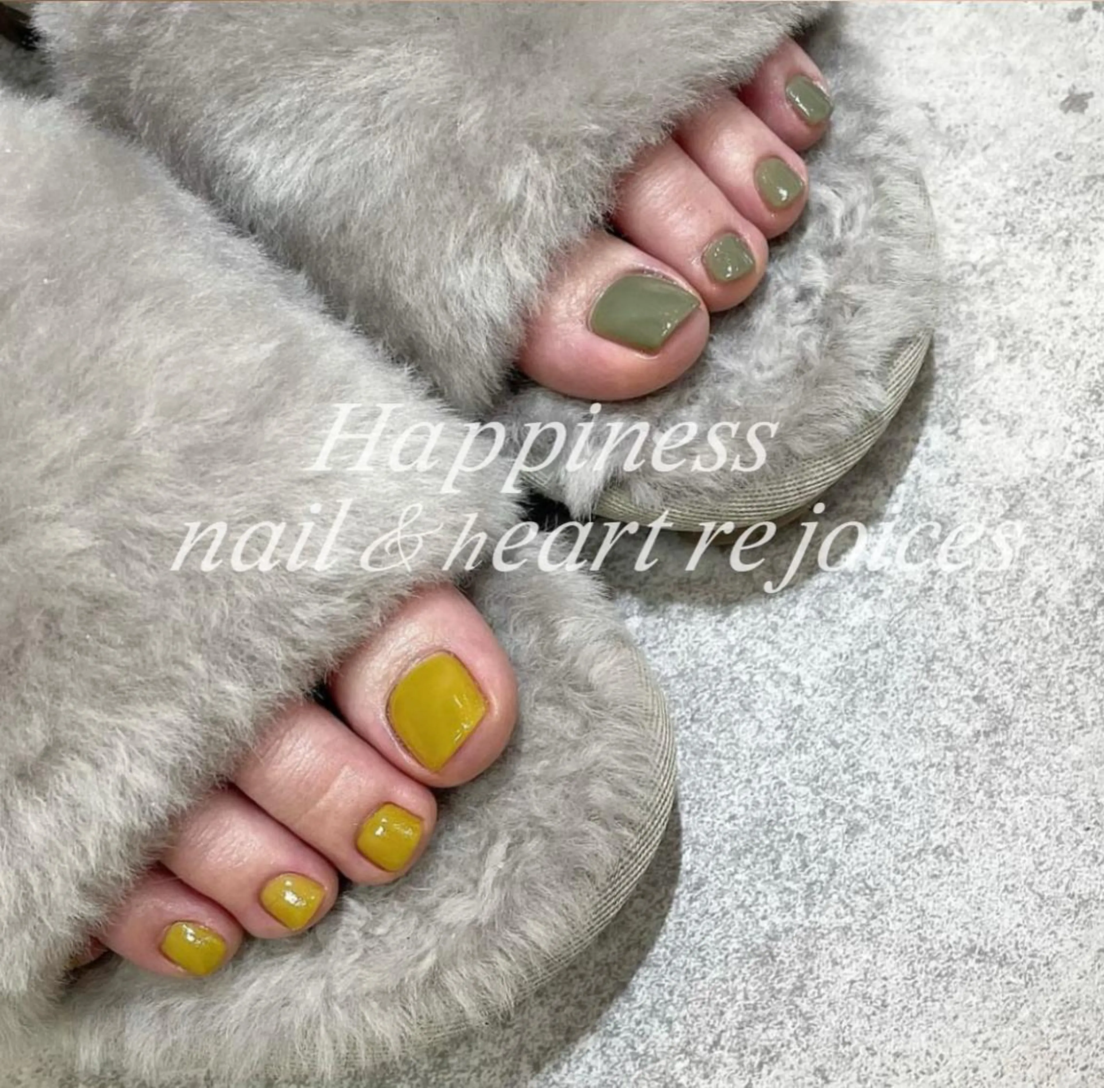 フット👣2色 オフ無料の写真