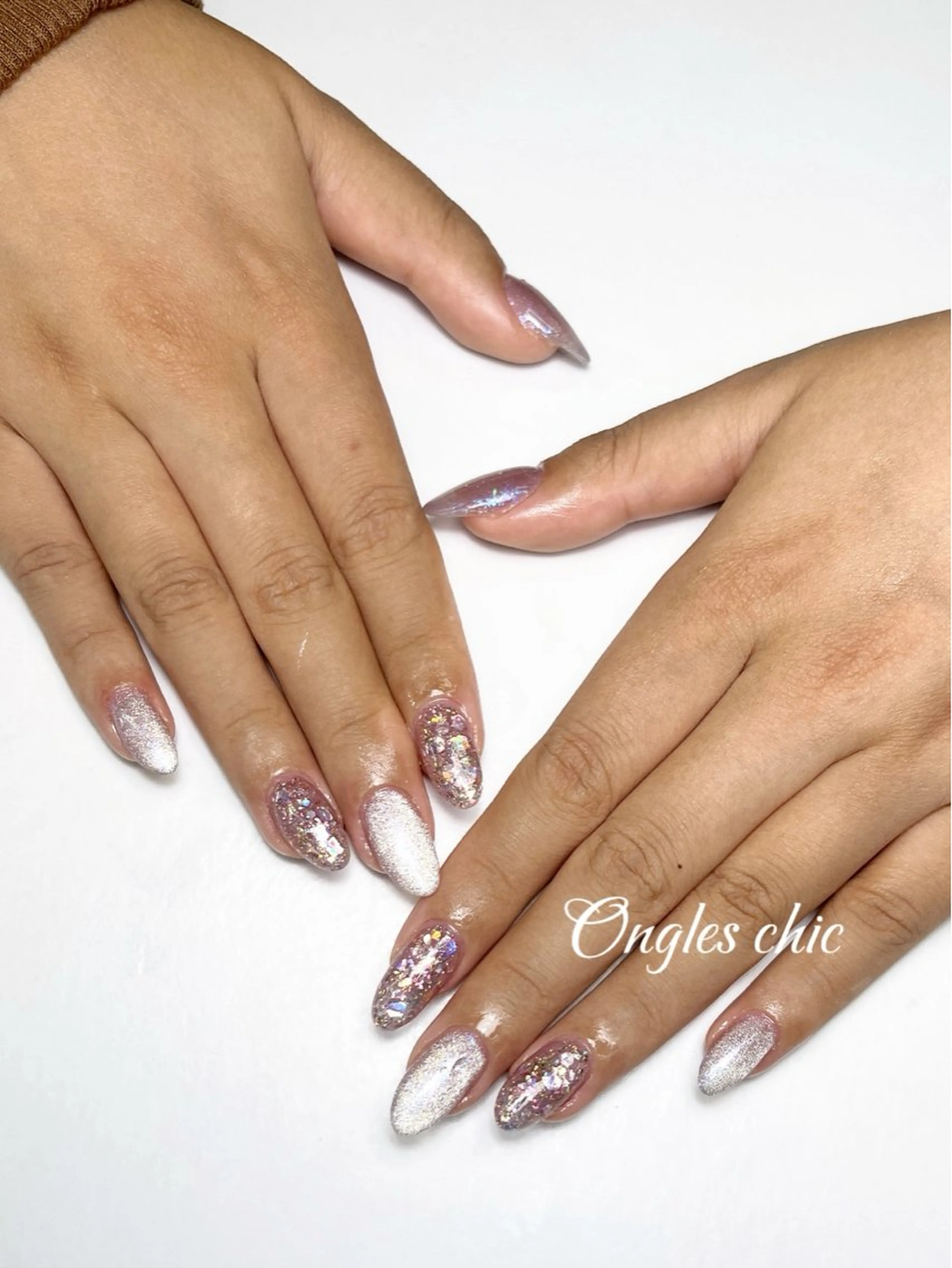 ネイル ハンドネイル ハンドケア ongles chicのネイルデザイン