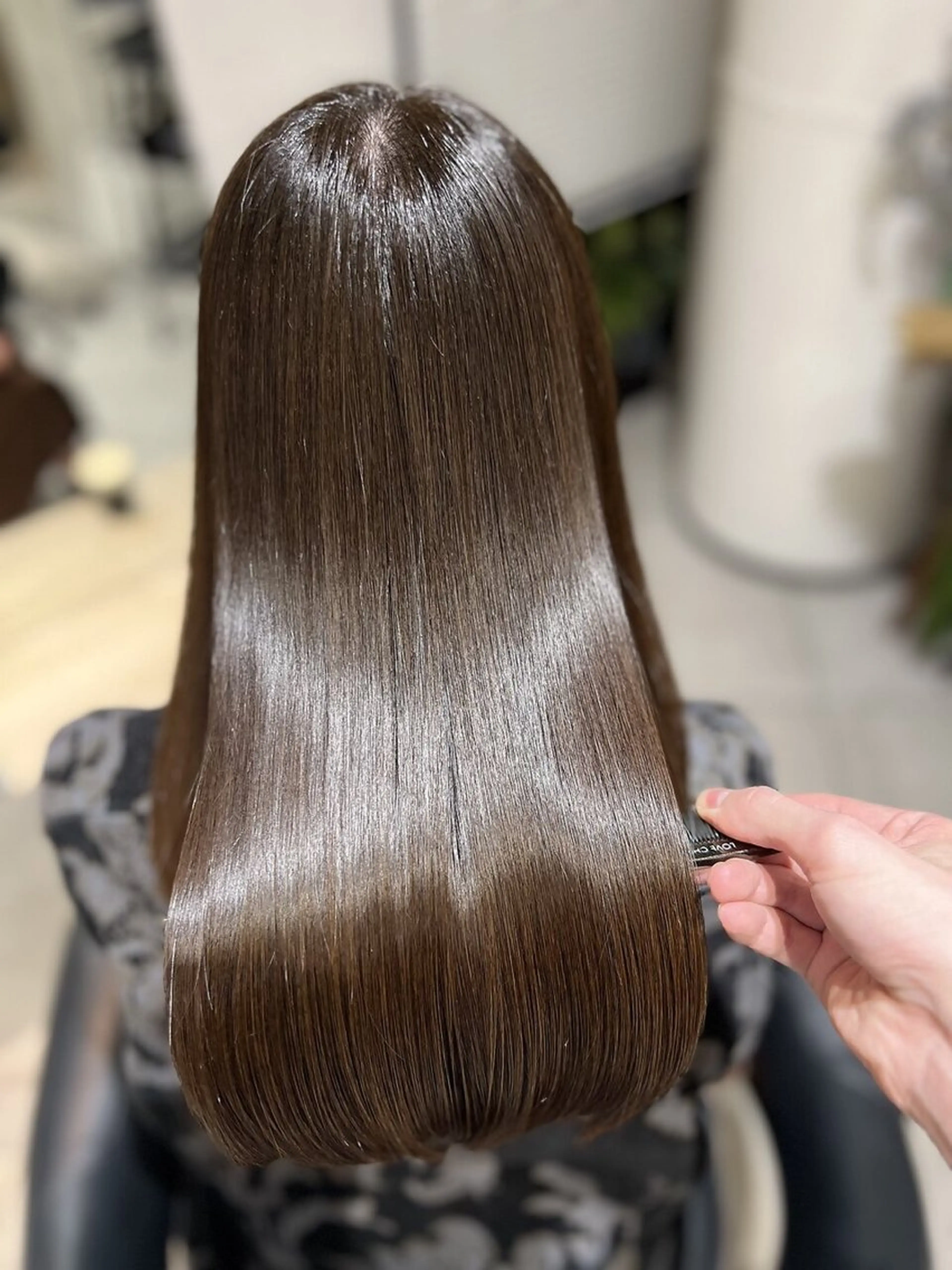 ロング カット 縮毛矯正 トリートメント 艶髪🫧美髪特化 関口太郎のヘアスタイル