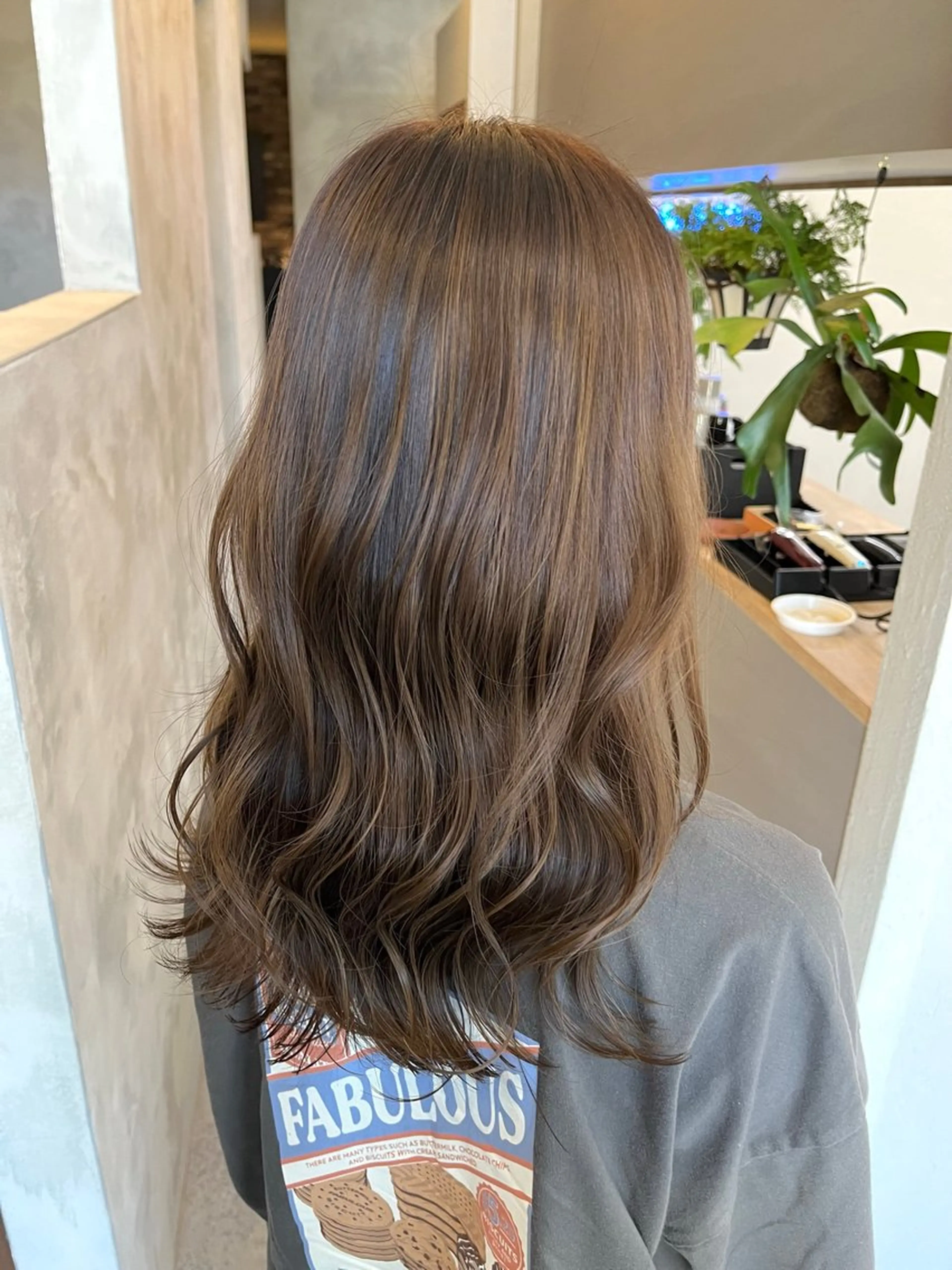 ロング カラー カット ヘアカラー トリートメント Salon de  COCO所属・Yu kaのヘアスタイル