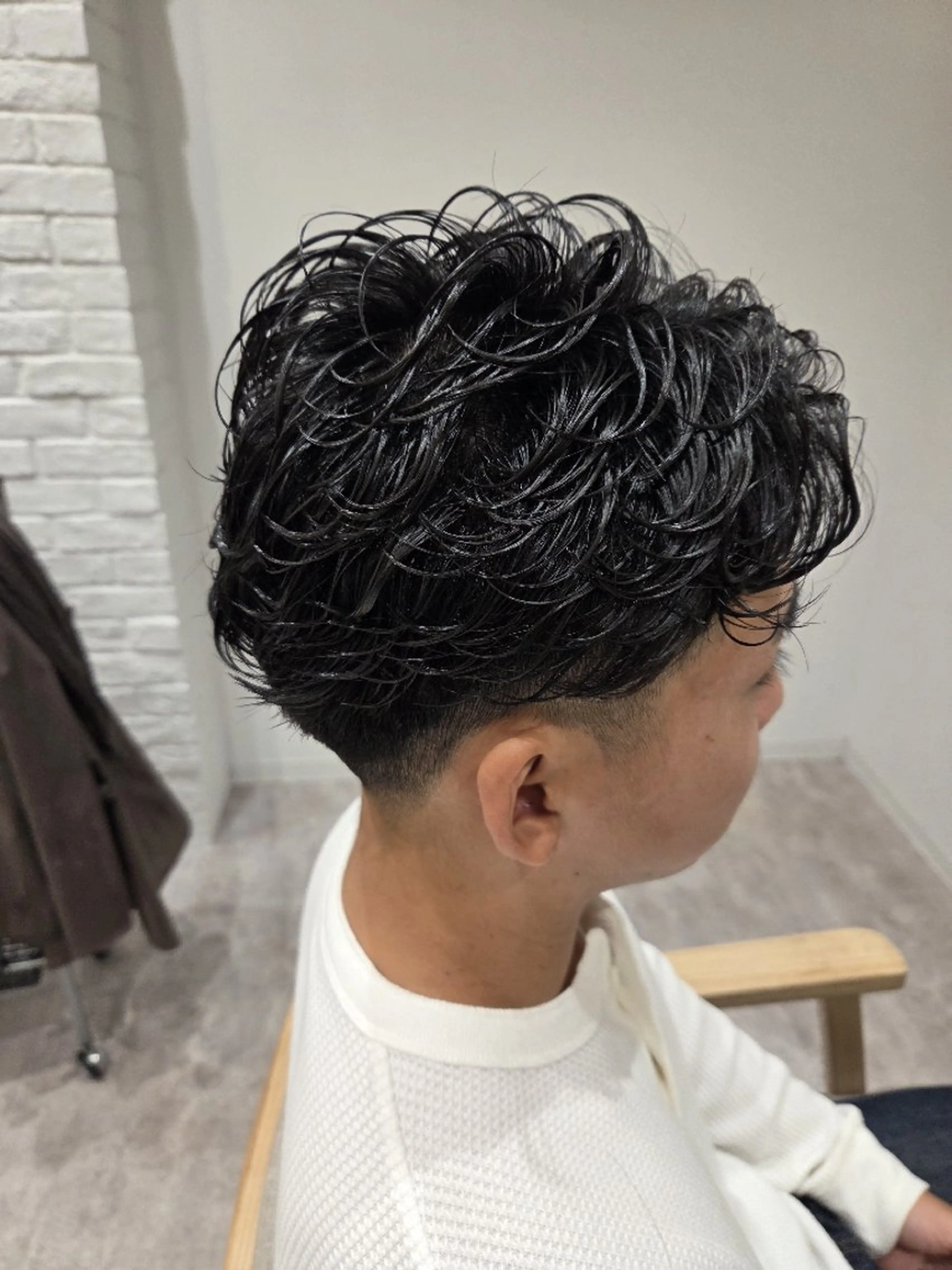 パーマ メンズ little near 町田店所属・😈川口 海人😈のヘアスタイル