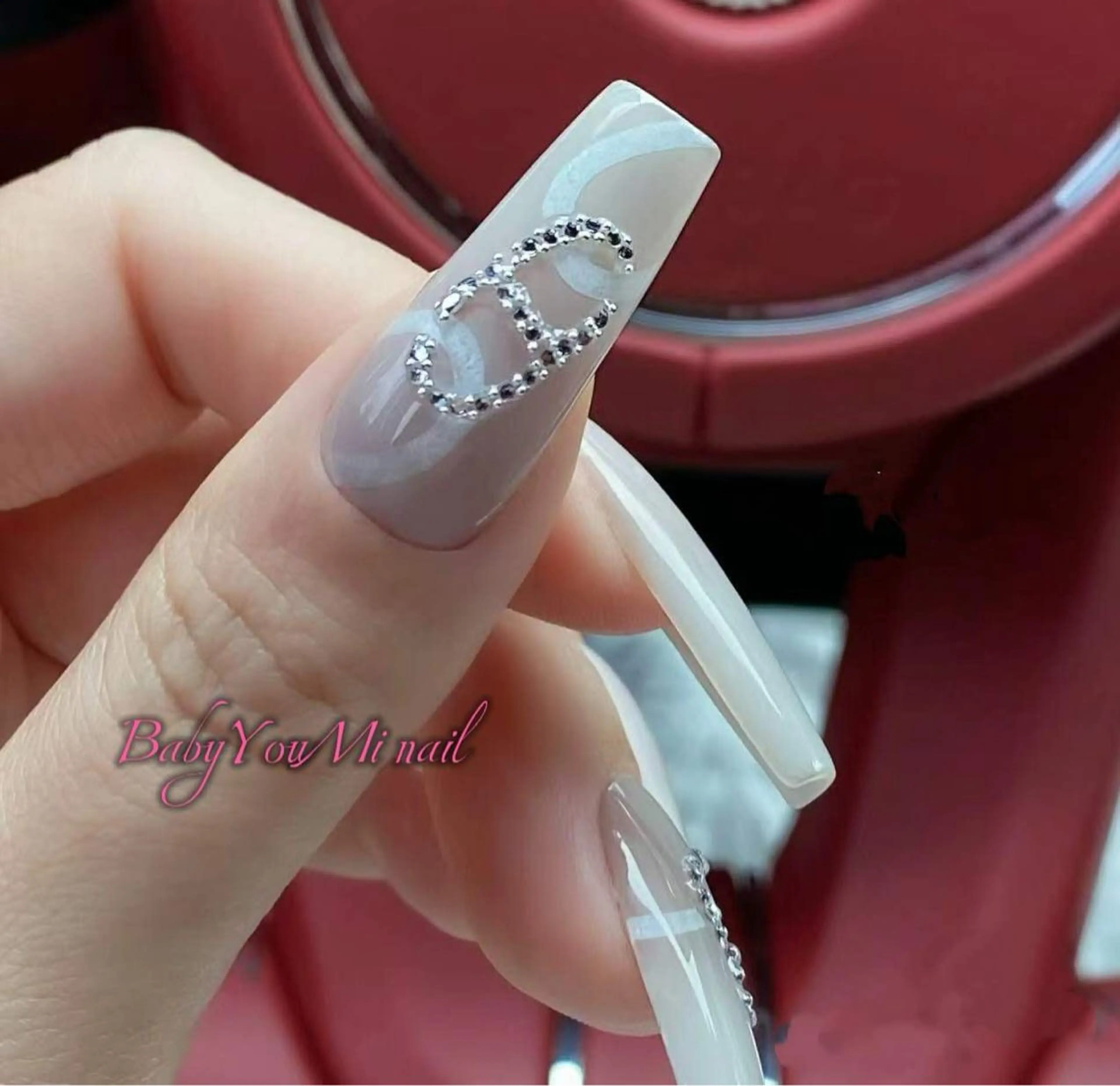 ネイル オーロラネイル フラワーネイル フットネイル フレンチネイル ジェルネイル ハンドネイル BabyYouMi nailのネイルデザイン