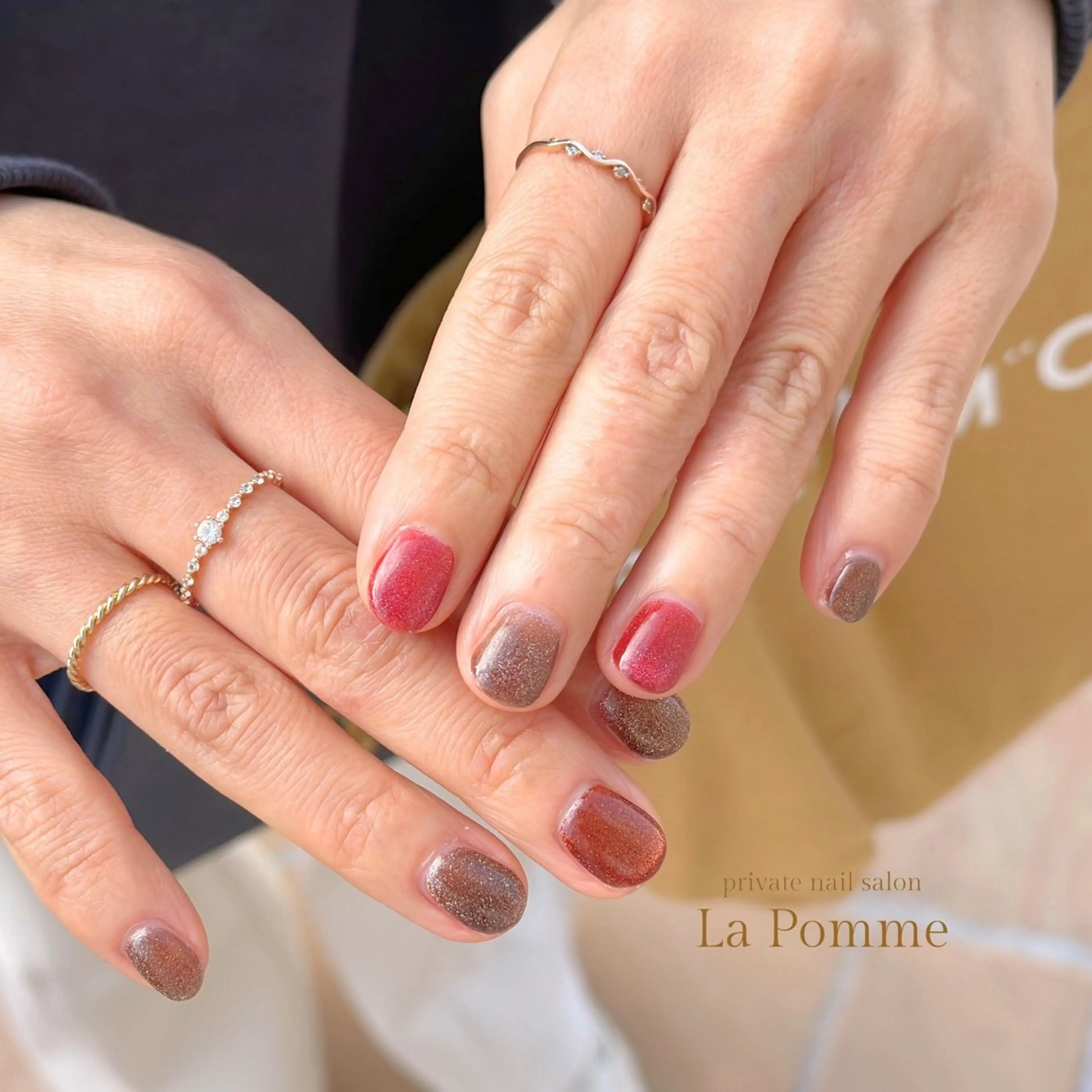ネイル ハンドネイル nail salon La Pommeのネイルデザイン