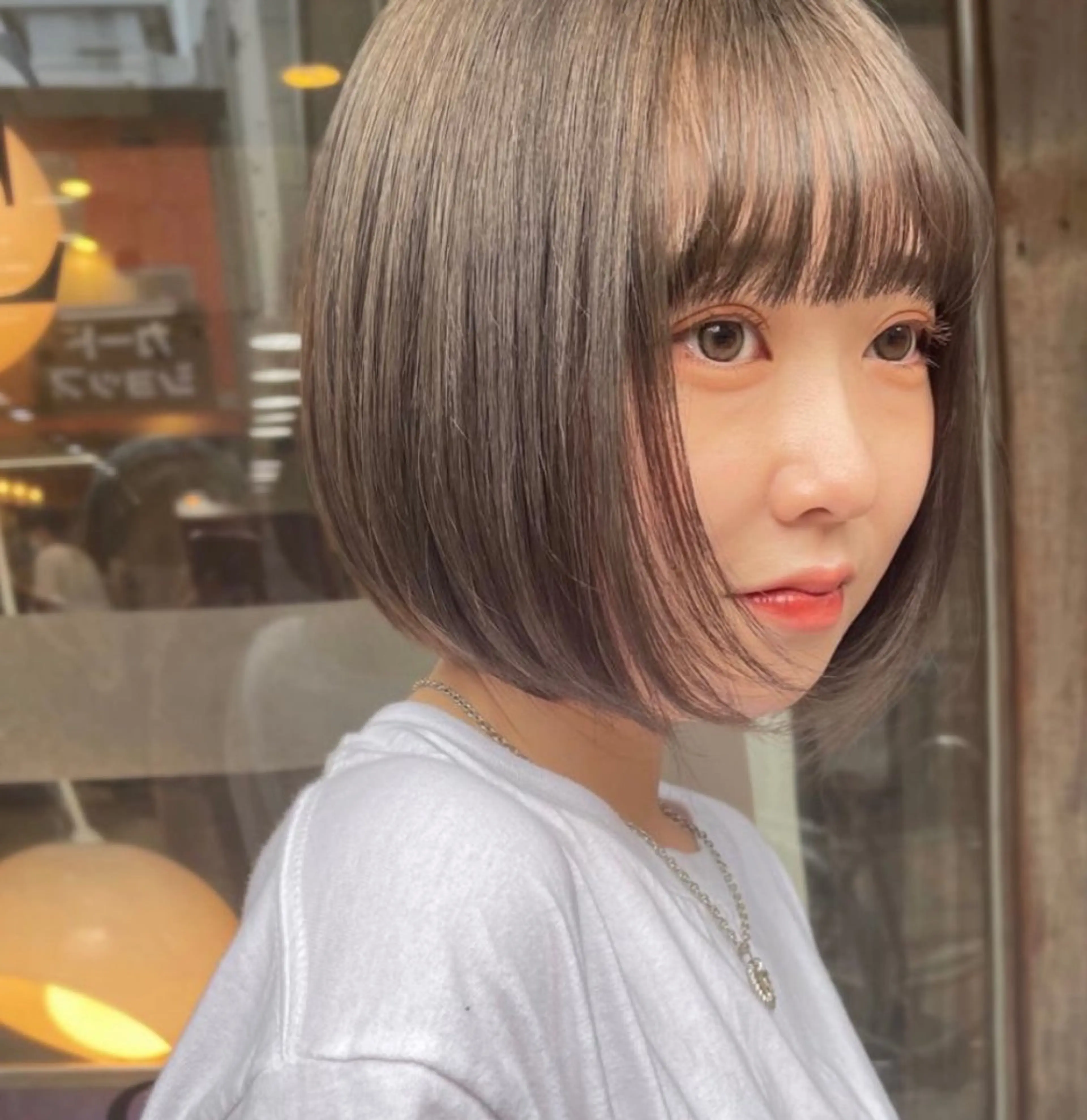ショート ボブ risa 。のヘアスタイル