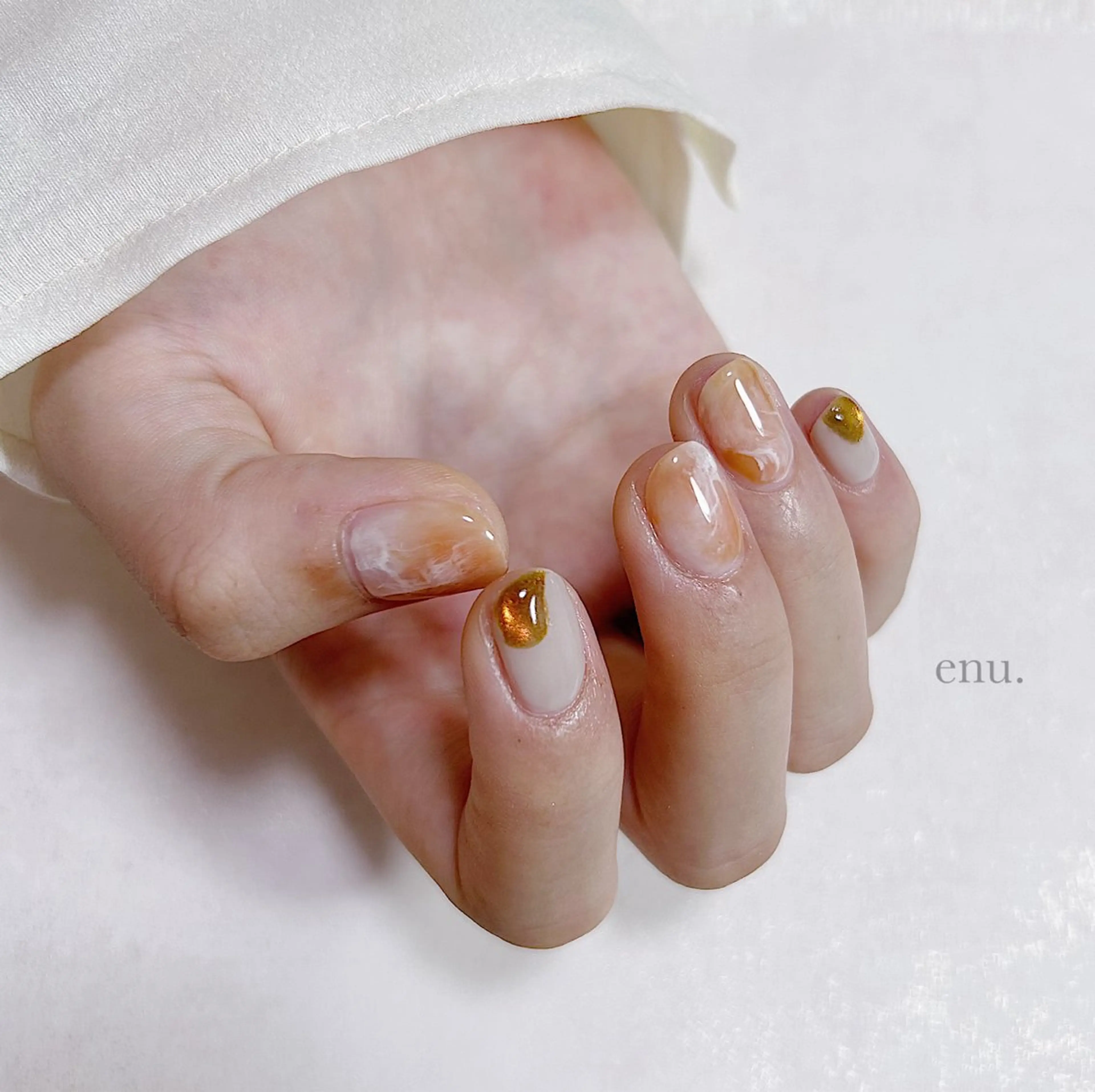 ネイル ハンドネイル enu. nanakoのネイルデザイン