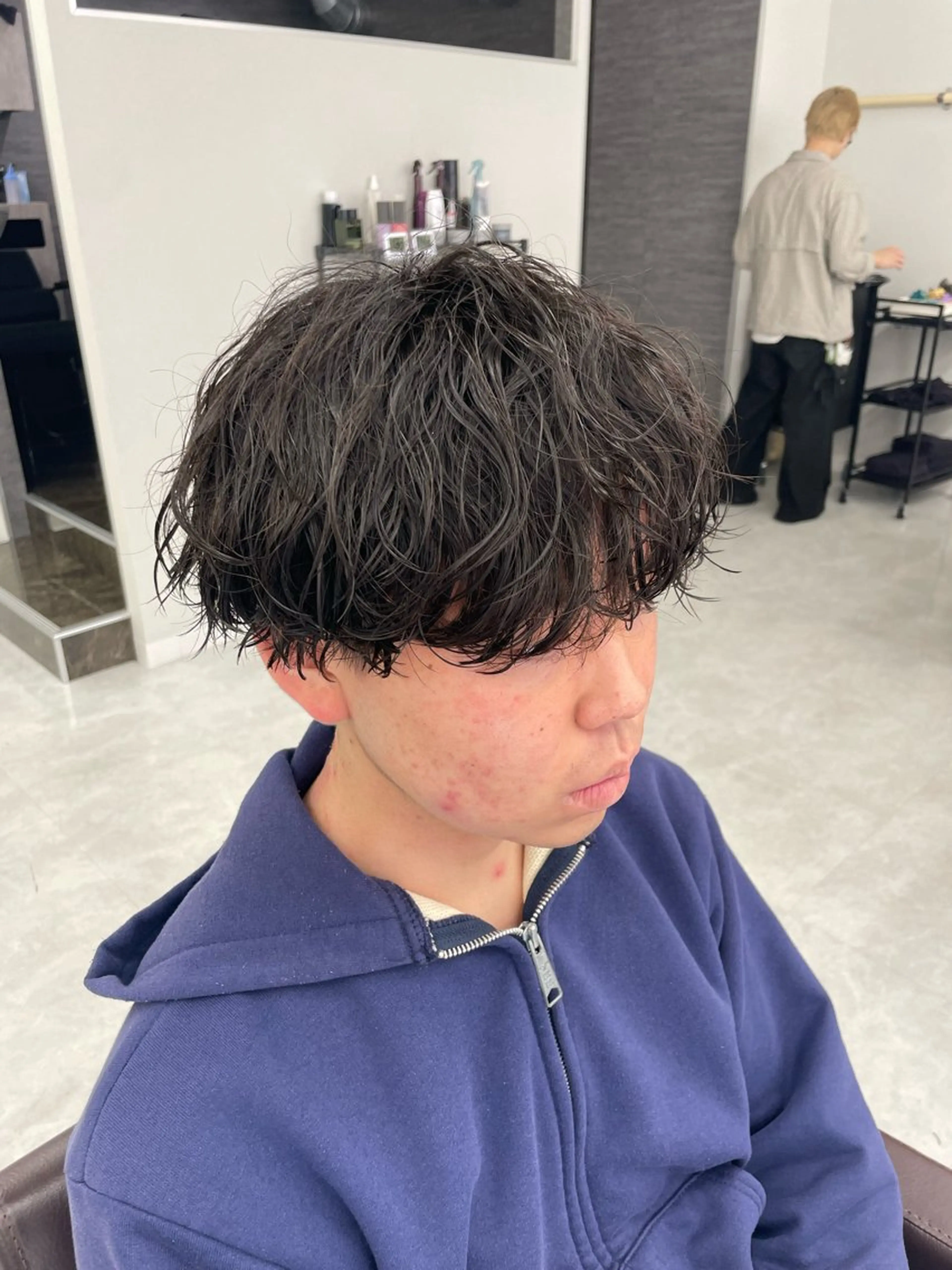 パーマ カット パーマ メンズカット特化✂︎ SHINGO 本厚木のヘアスタイル