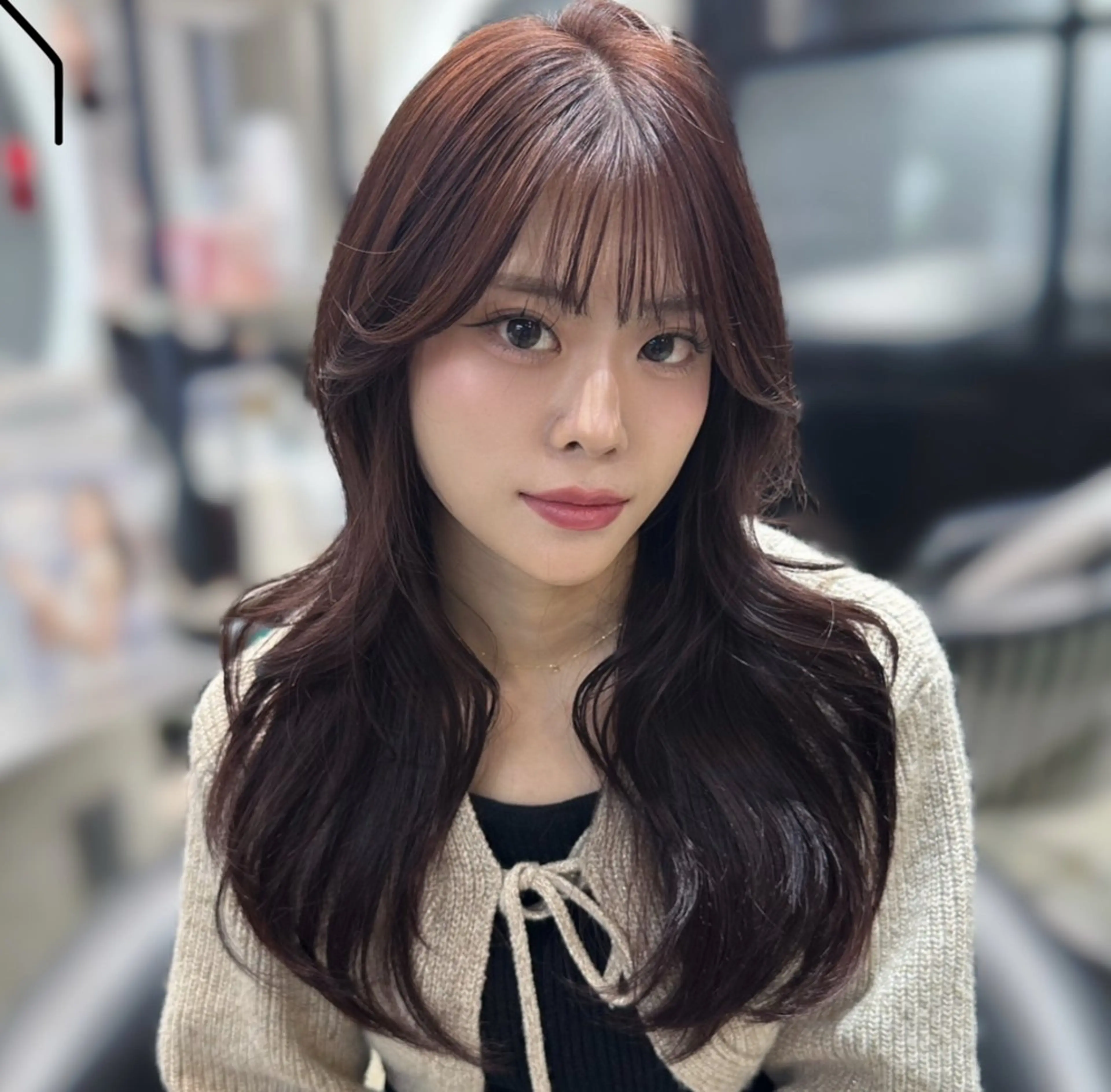 【⭐️上質ケア⭐️】艶カラー＋5stepオージュアトリートメント✨ロング料金無しの写真