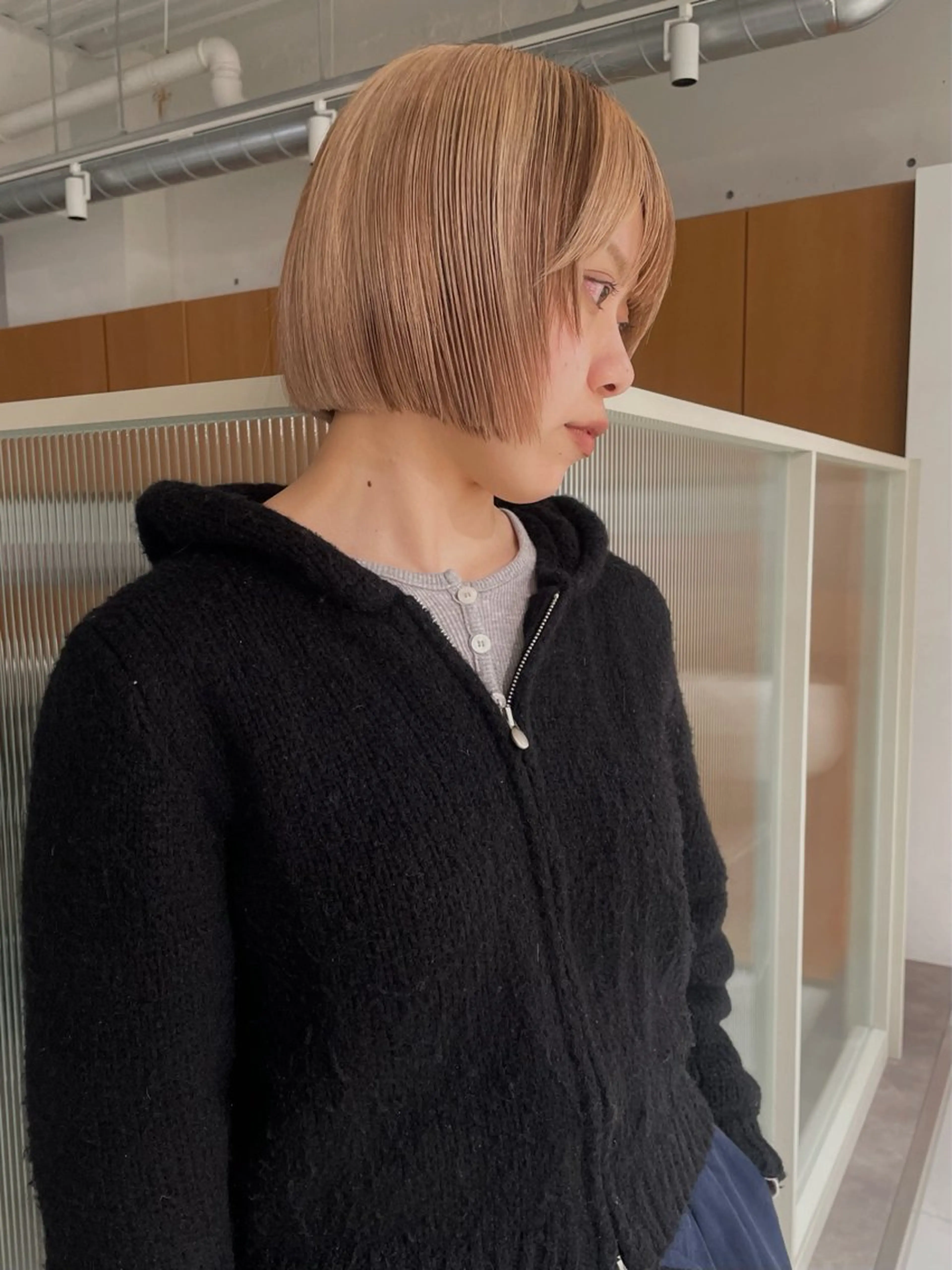 ショート ボブ カット トリートメント 御田村裕人｜ボブ・ パーマ・メンズのヘアスタイル