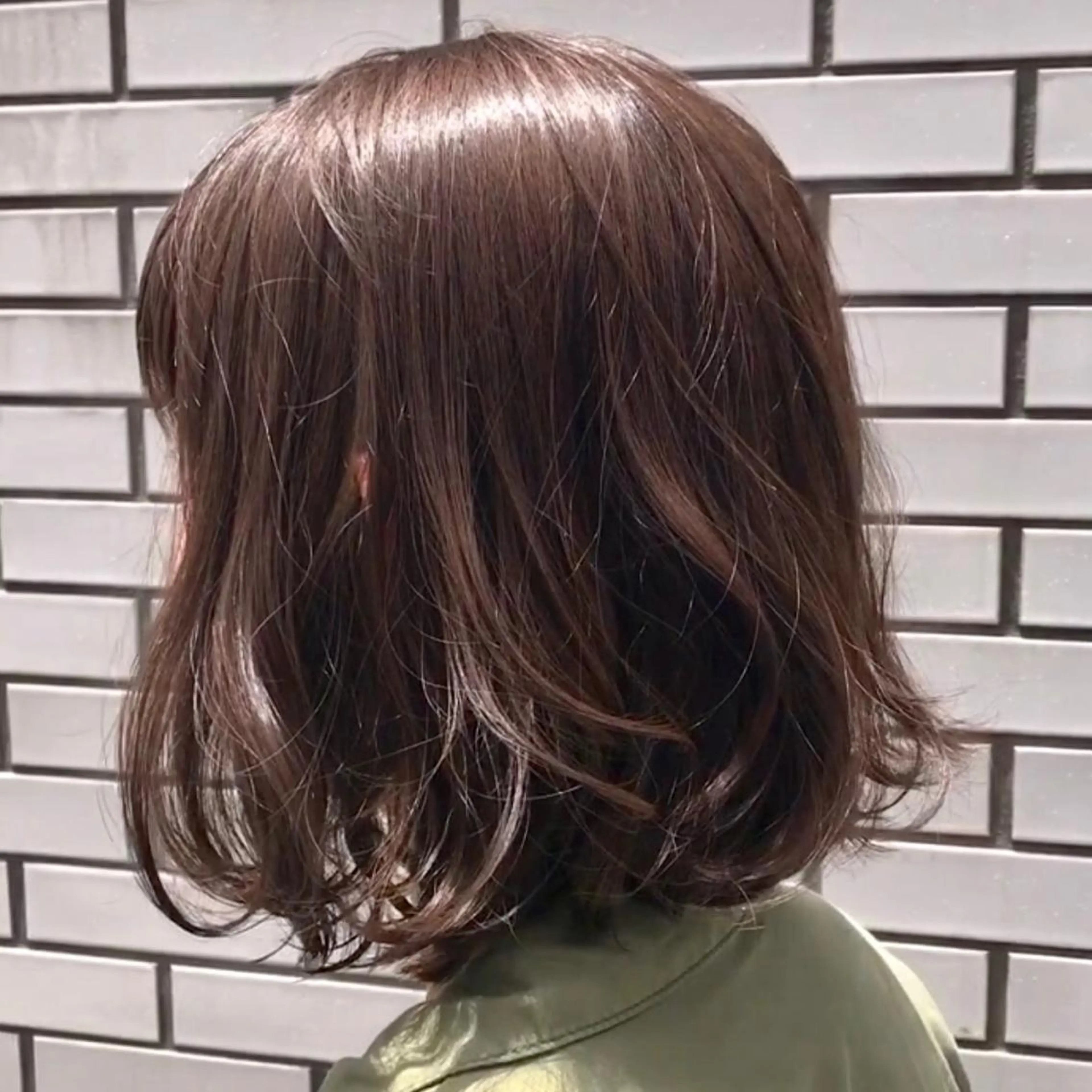 ショート カラー 透明感カラー イルミナカラー ウエモト タク ショート/レイヤーのヘアスタイル